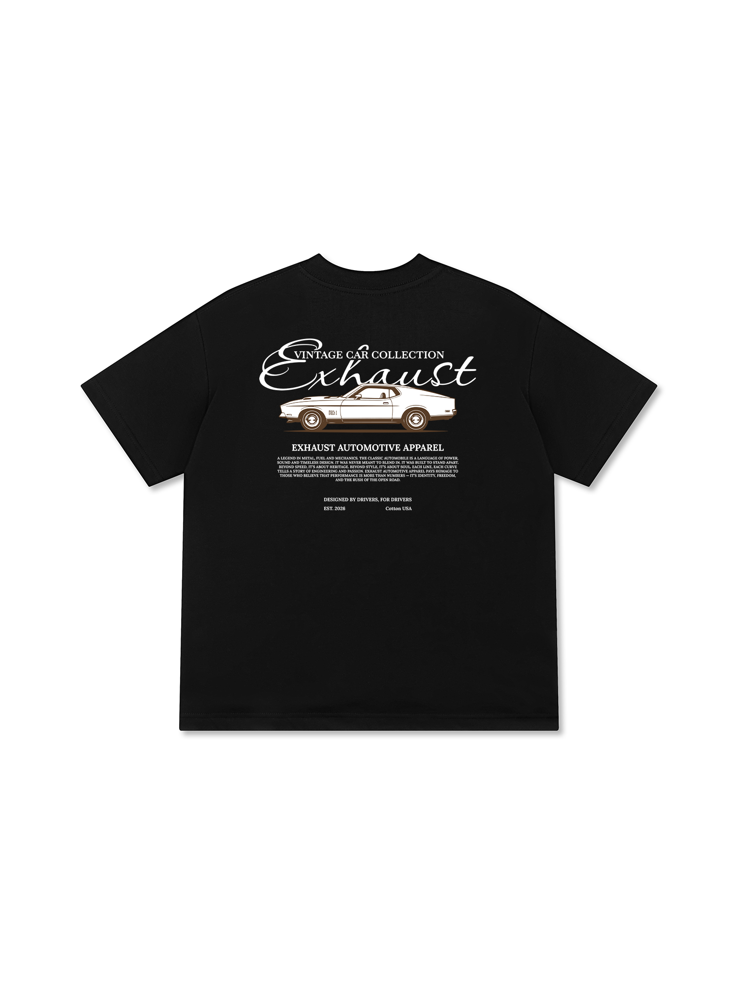 Áo Thun Relaxed Fit Exhaust Automotive