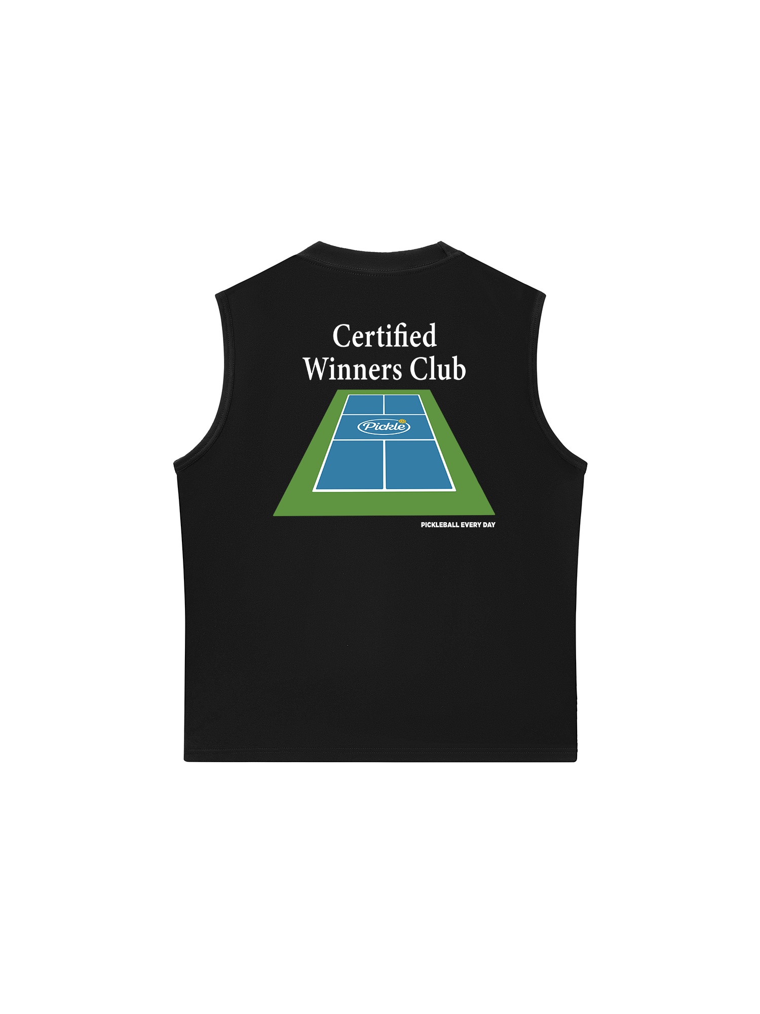 Áo Ba Lỗ Relaxed Fit Pickleball Certified Winners Club