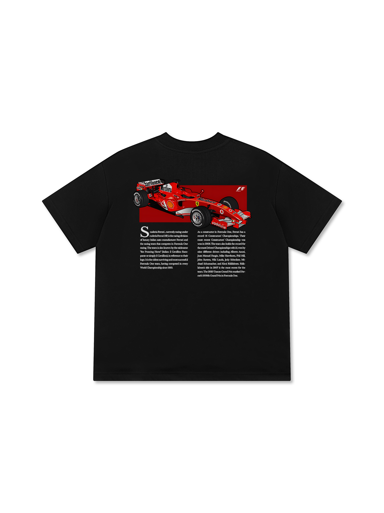 Áo Thun Relaxed Fit Ferrari Scuderia Race