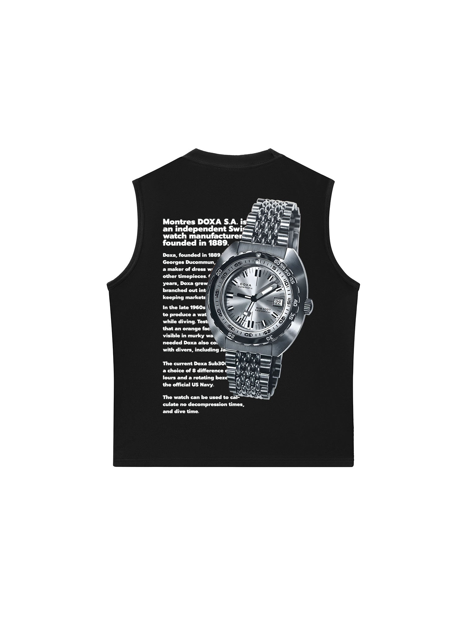 Áo Ba Lỗ Relaxed Fit Watch Doxa X300