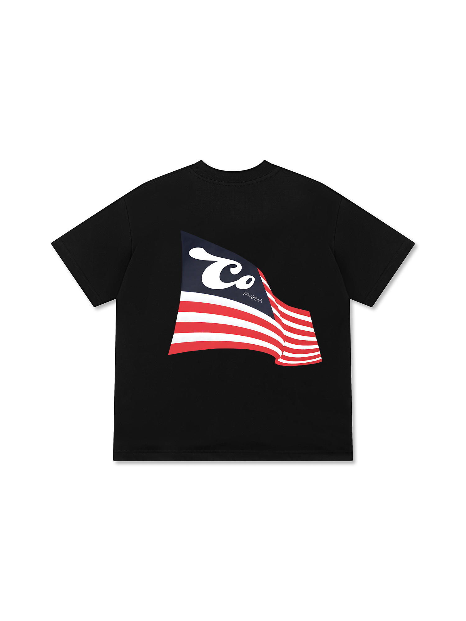 Áo Thun Relaxed Fit USA Cotton USA Flag