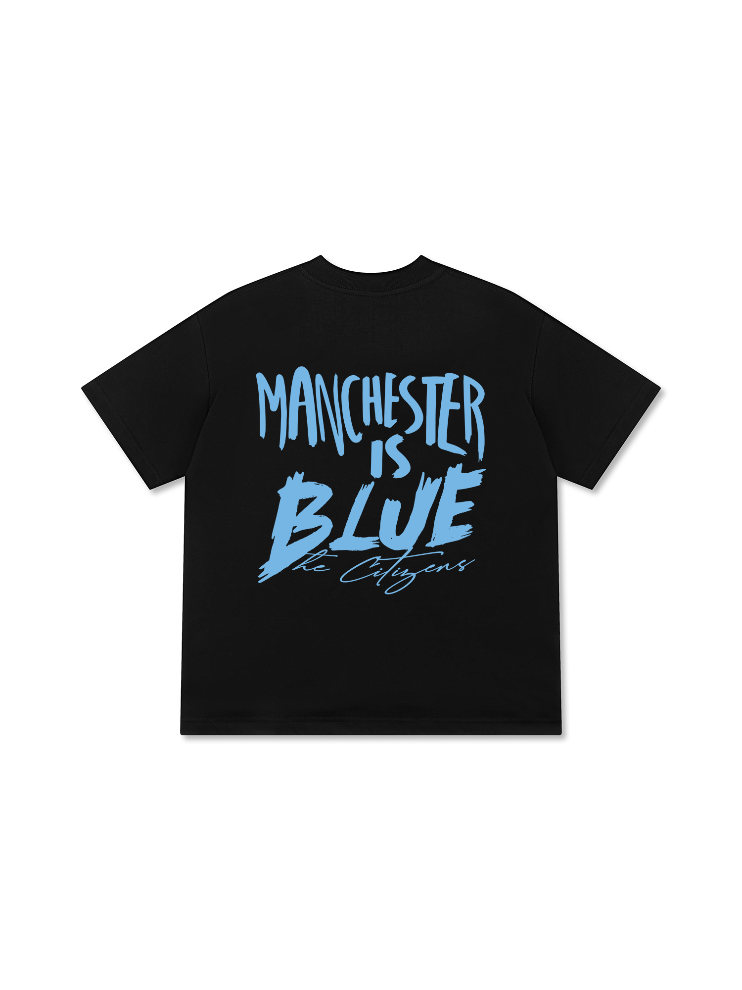 Áo Thun Relaxed Fit Soccer Manchester is Blue