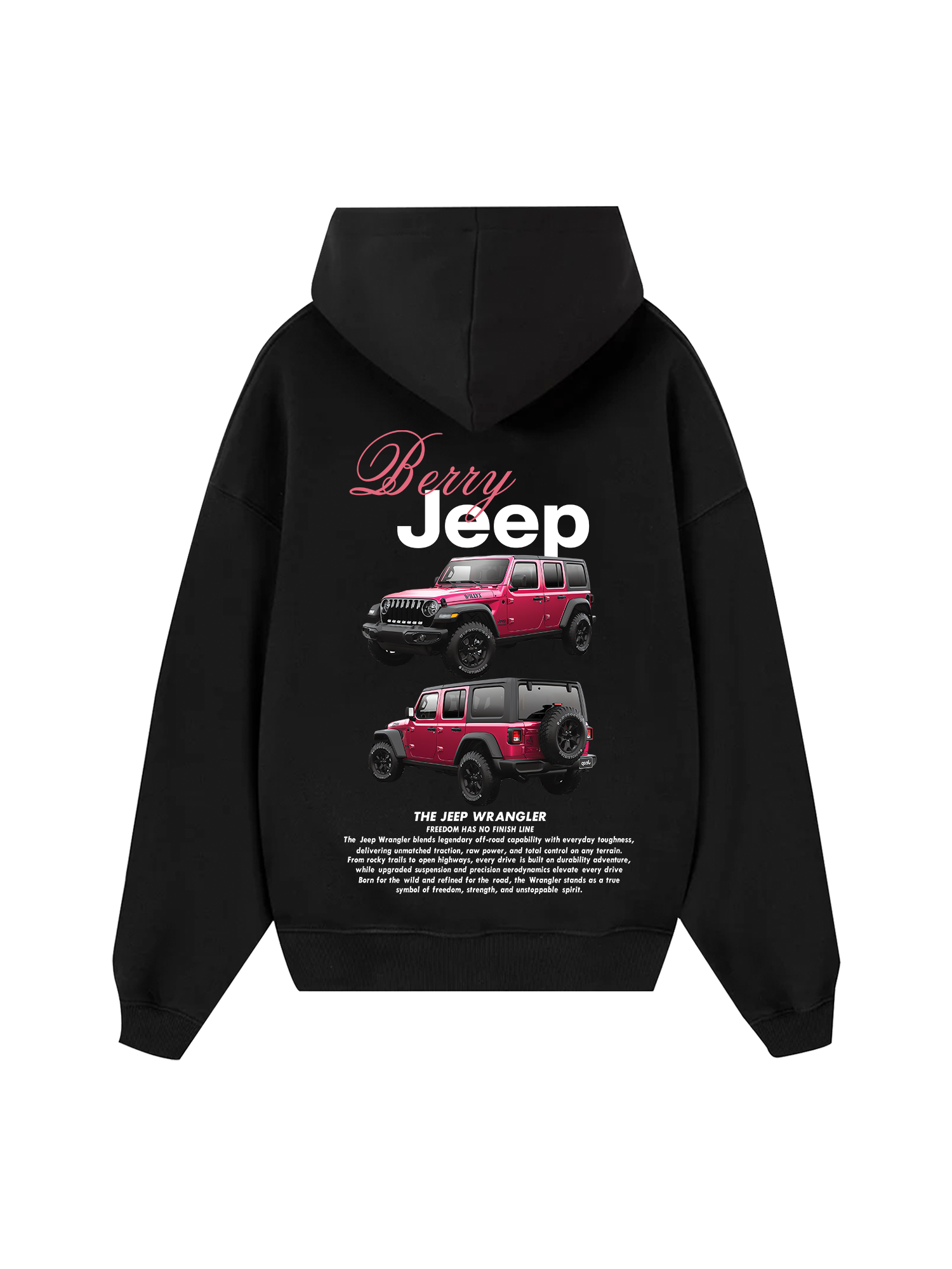 Berry Jeep Hoodie