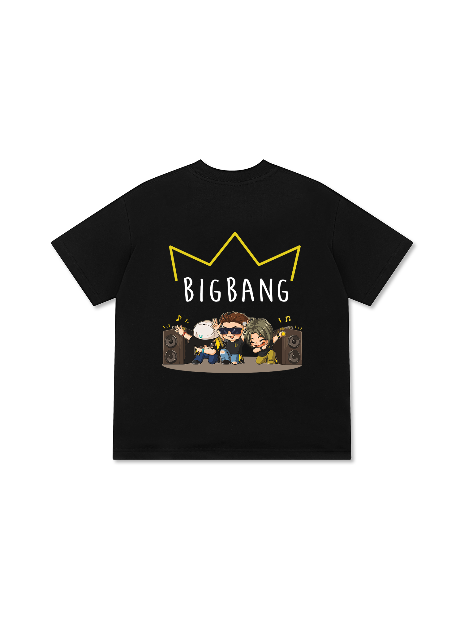 Áo Thun Relaxed Fit Idols Big Bang Chibi Concert