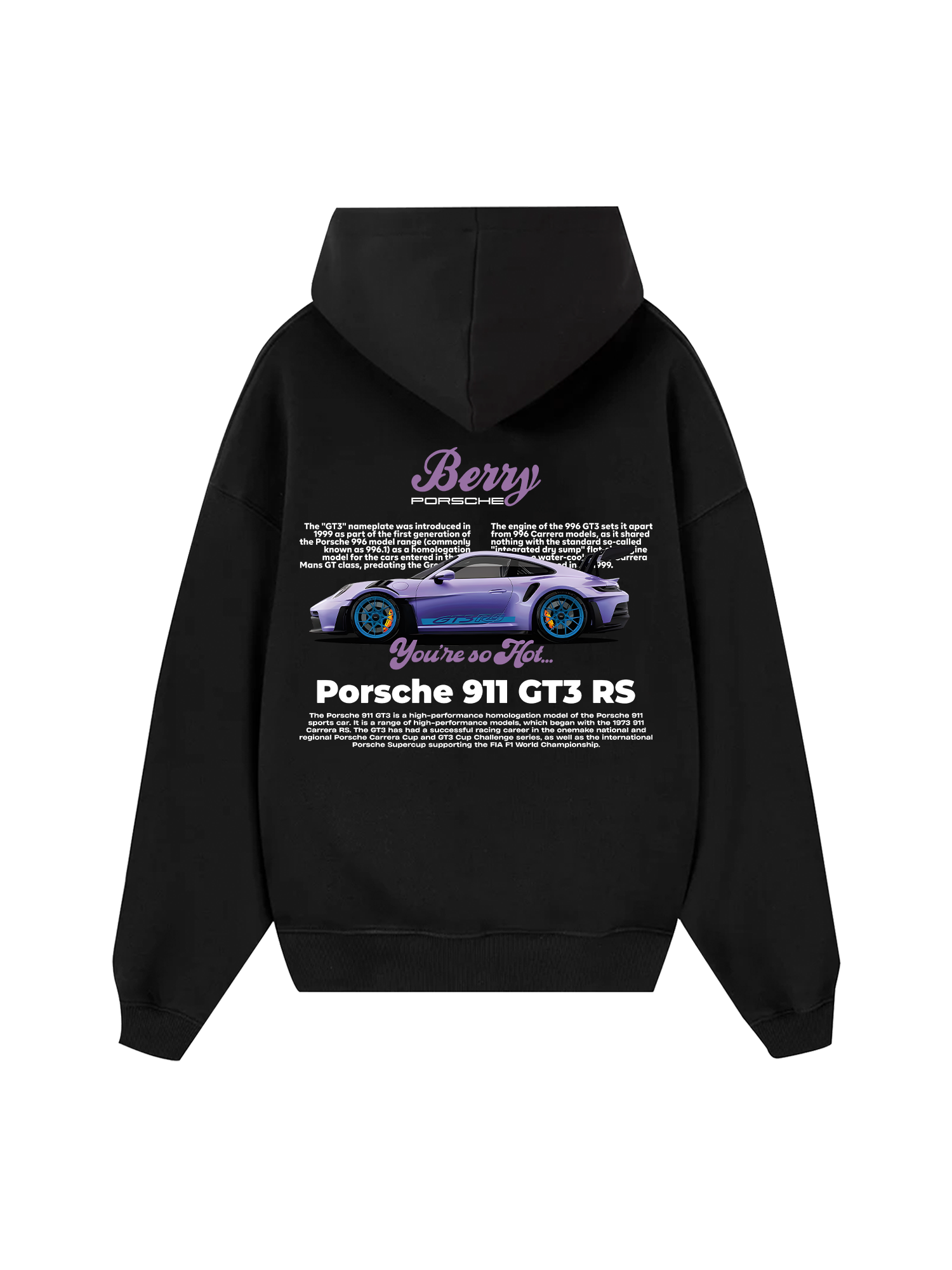 Porsche Violet Berry Hoodie