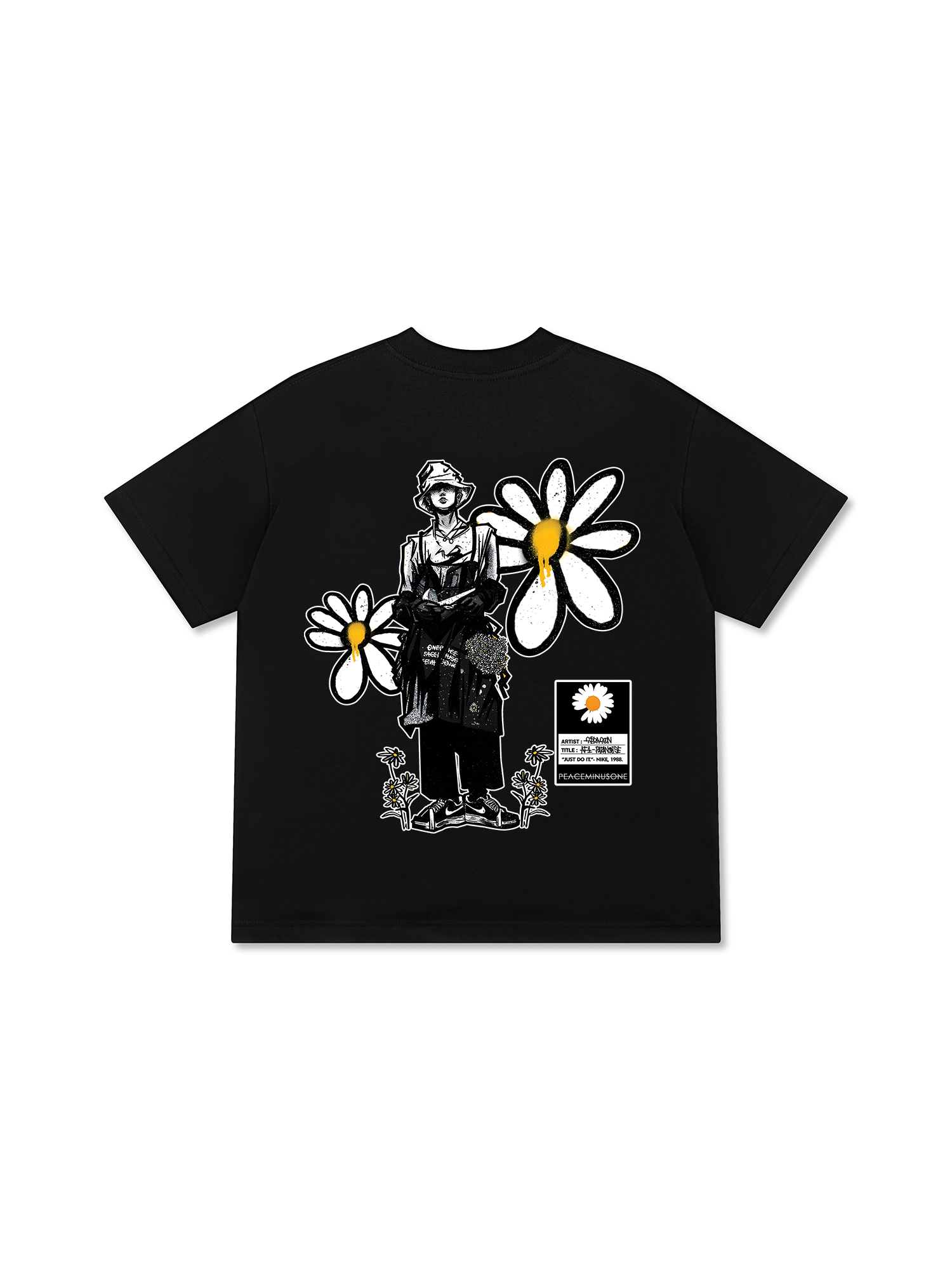 Áo Thun Relaxed Fit Floral X GD Art Daisy