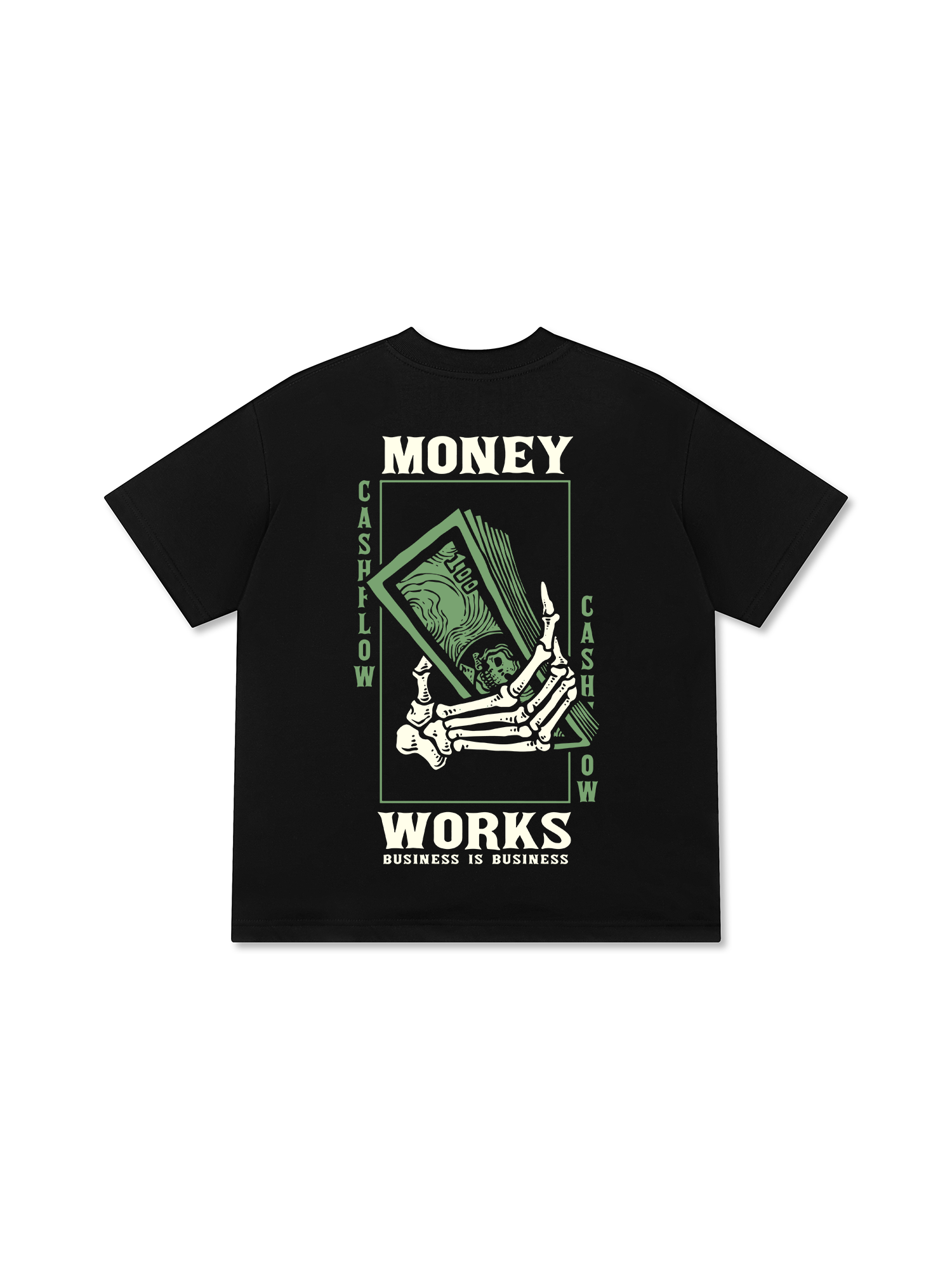 Áo Thun Relaxed Fit Money Works Business Is Business