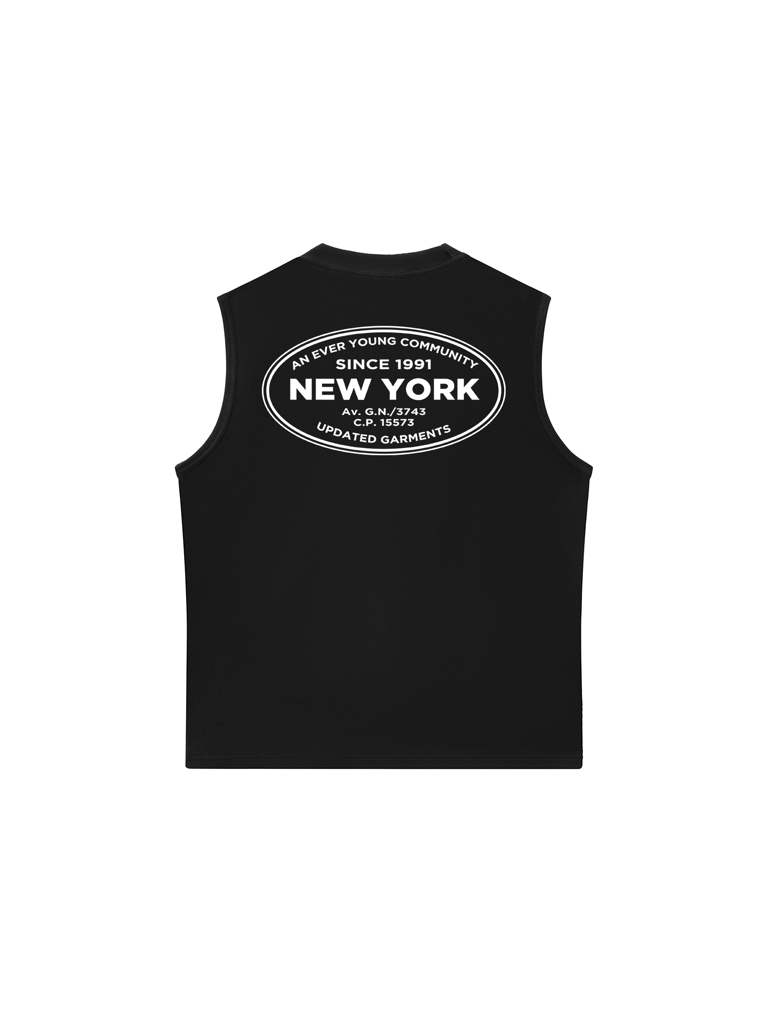 Áo Ba Lỗ Relaxed Fit An Ever Young Community New York