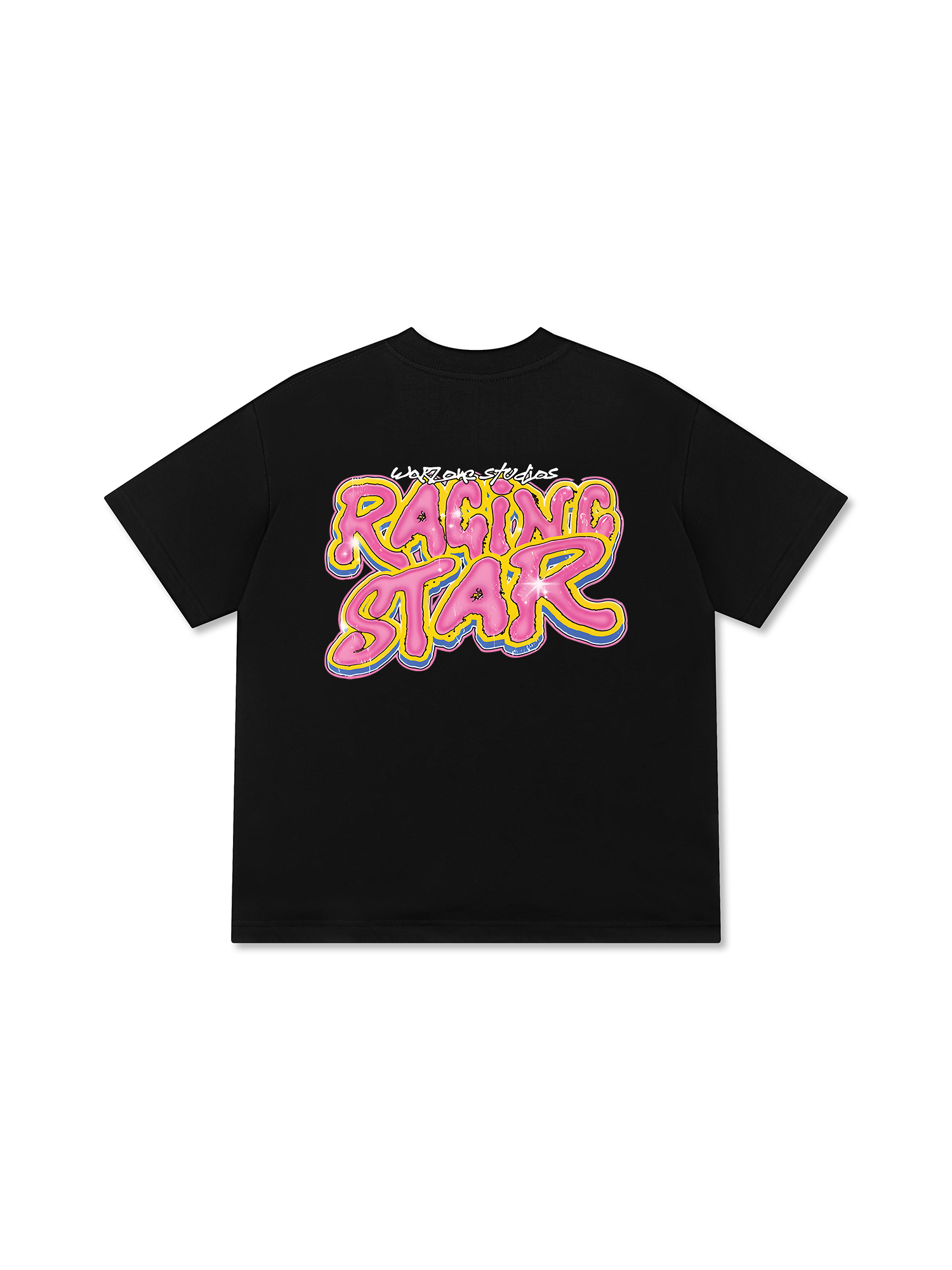 Áo Thun Relaxed Fit Rapper Hip Hop Style Racing Star