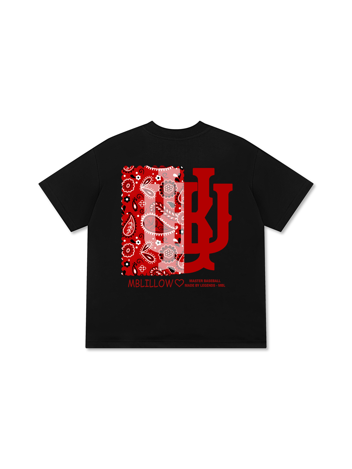 Áo Thun Relaxed Fit Master Baseball Red Bandana