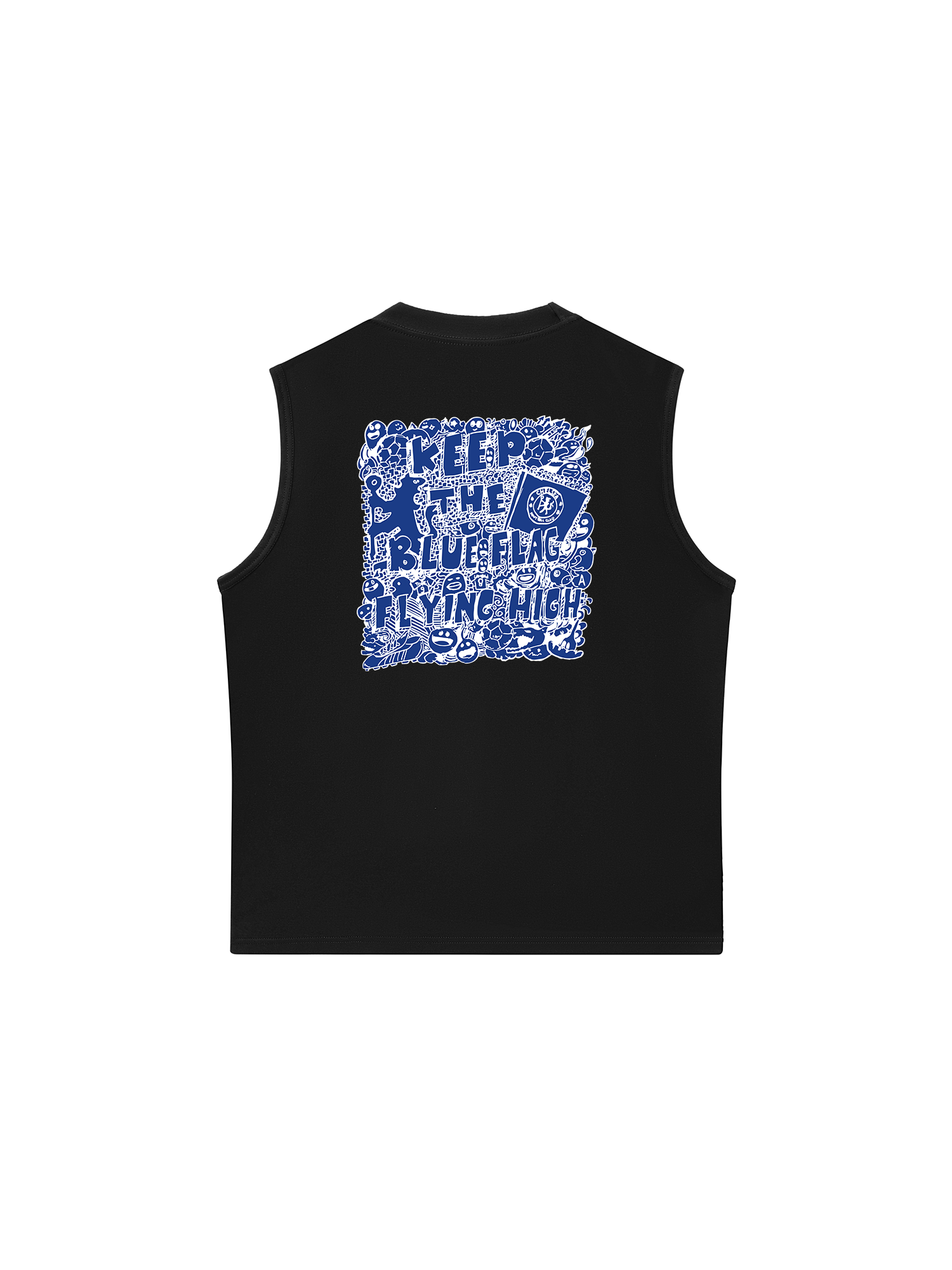 Áo Ba Lỗ Relaxed Fit Keep The Blue Flag Flying High