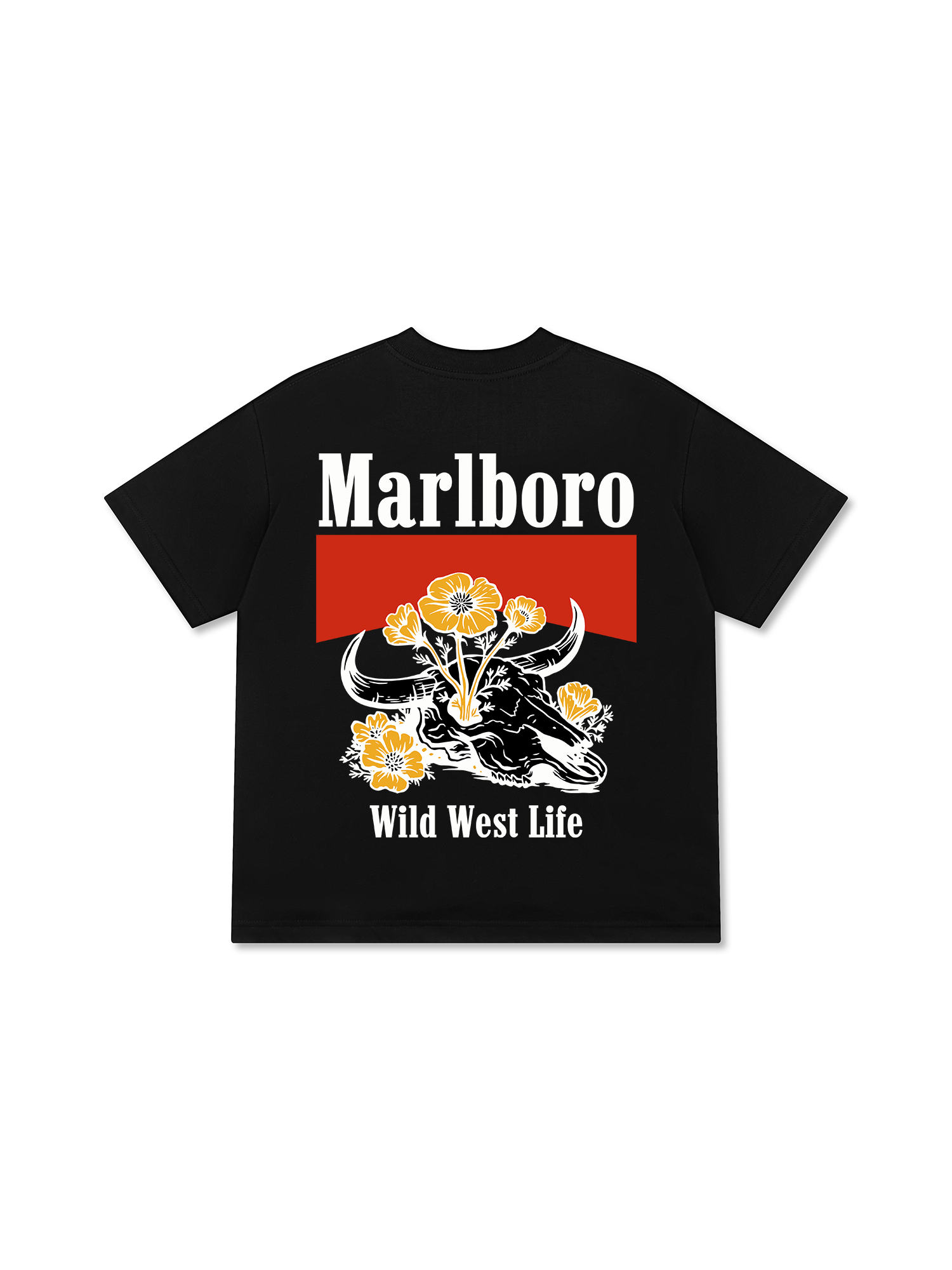 Áo Thun Relaxed Fit Marlboro Wild West Life