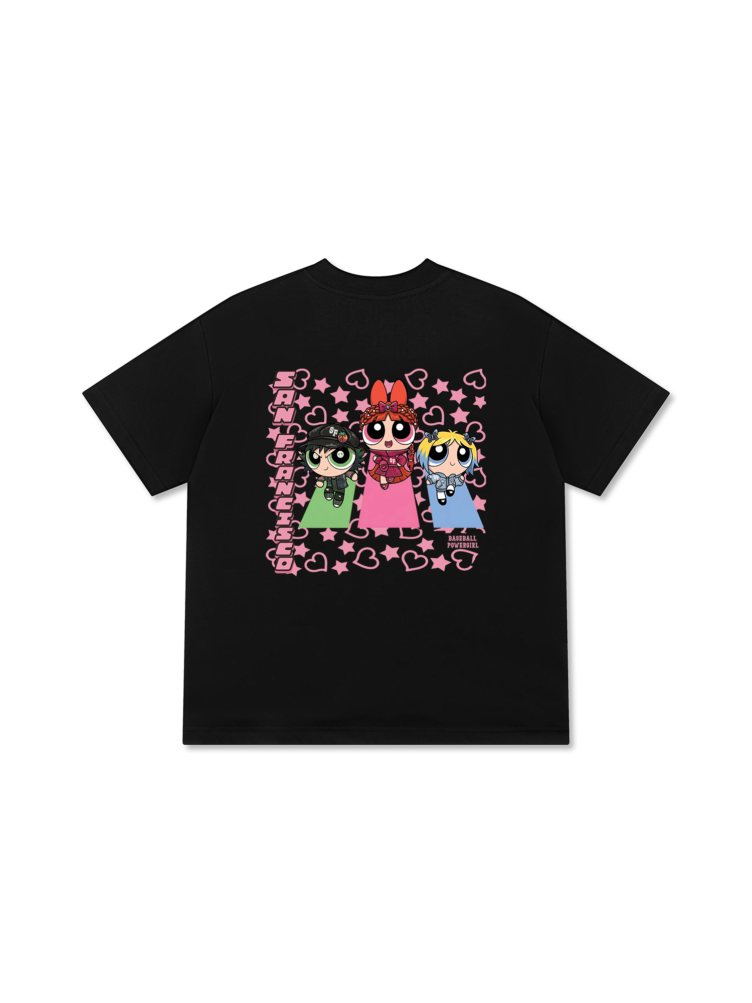 Áo Thun Relaxed Fit Baseball X Power Girl San Francisco