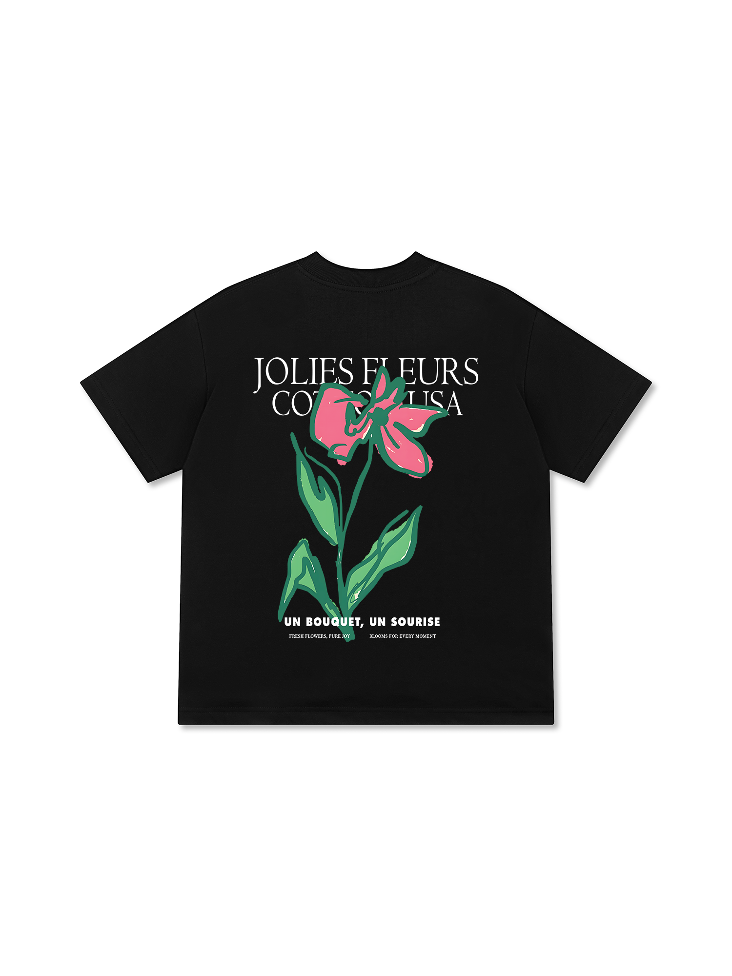 Áo Thun Relaxed Fit Floral Jolies Fleurs