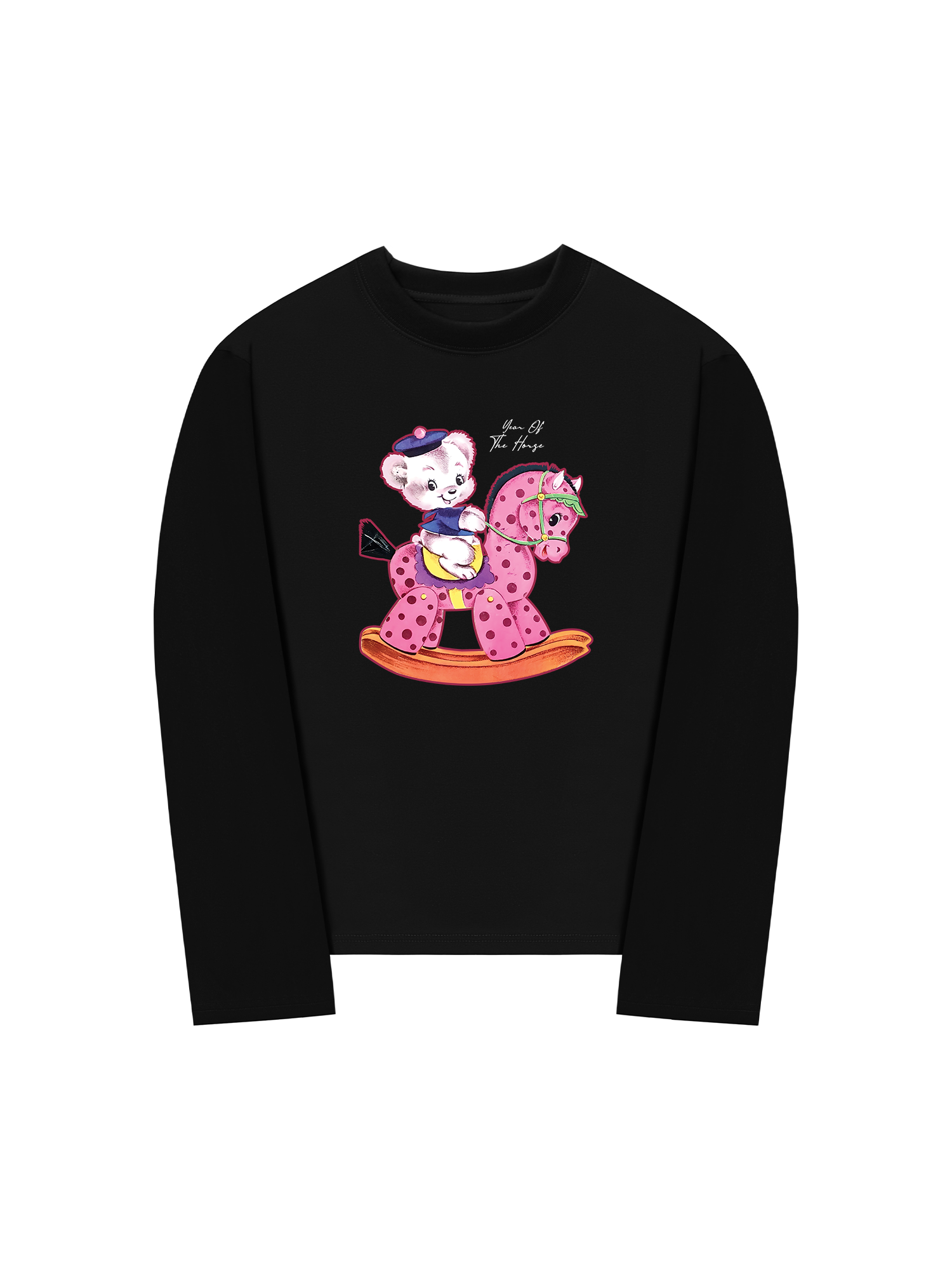 Áo Thun Dài Tay Pink Dots Year Of Horse