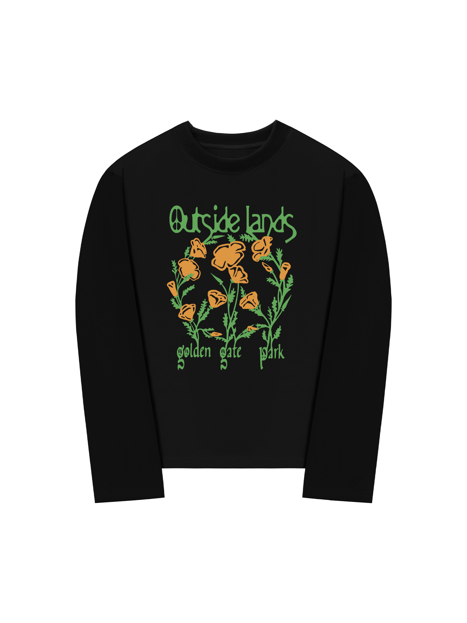 Áo Thun Dài Tay Floral Outside Lands