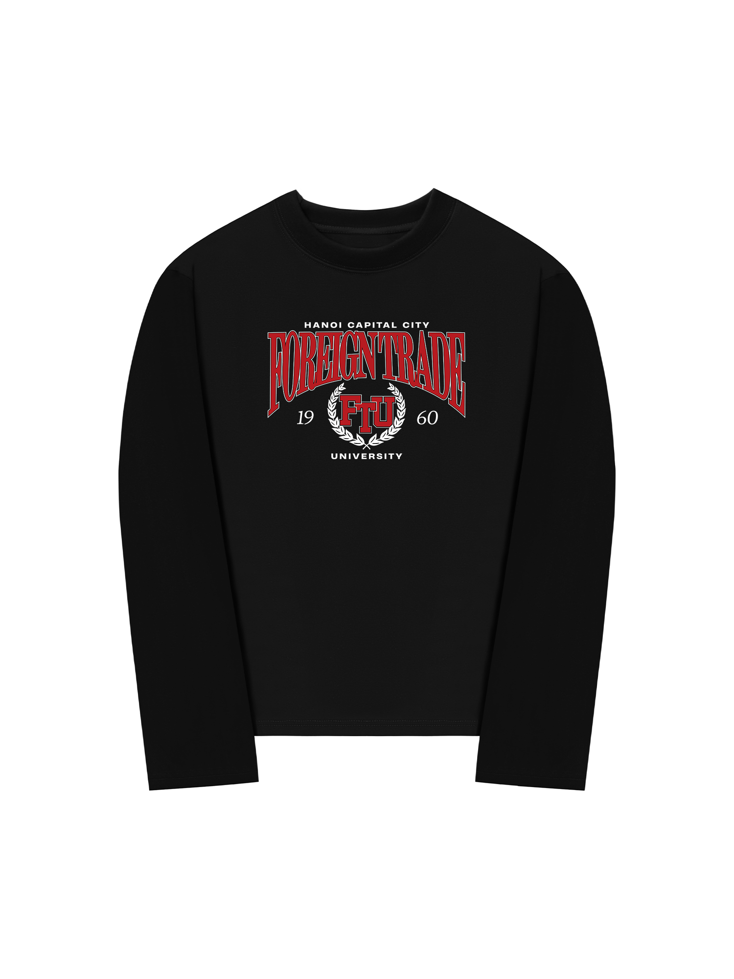 Áo Thun Dài Tay Foreign Trade University