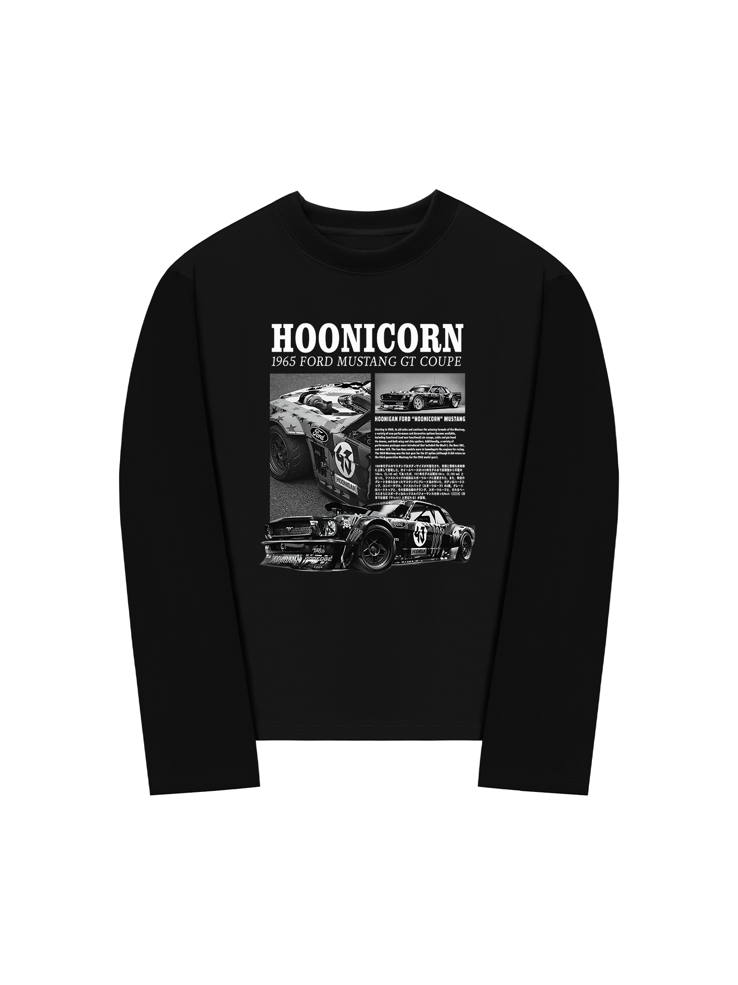 Áo Thun Dài Tay Ford Mustang GT Coupe