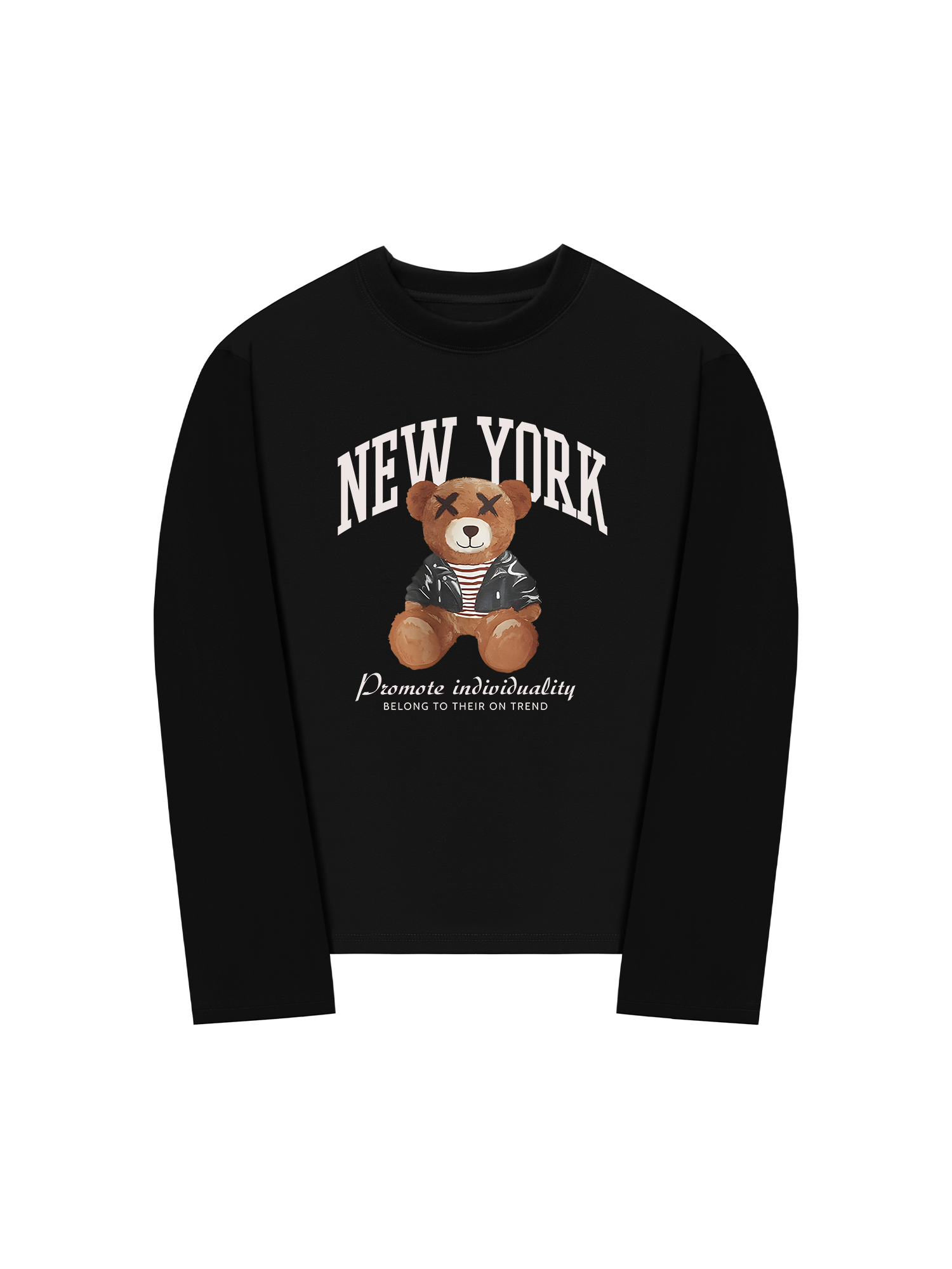 Áo Thun Dài Tay New York Teddy