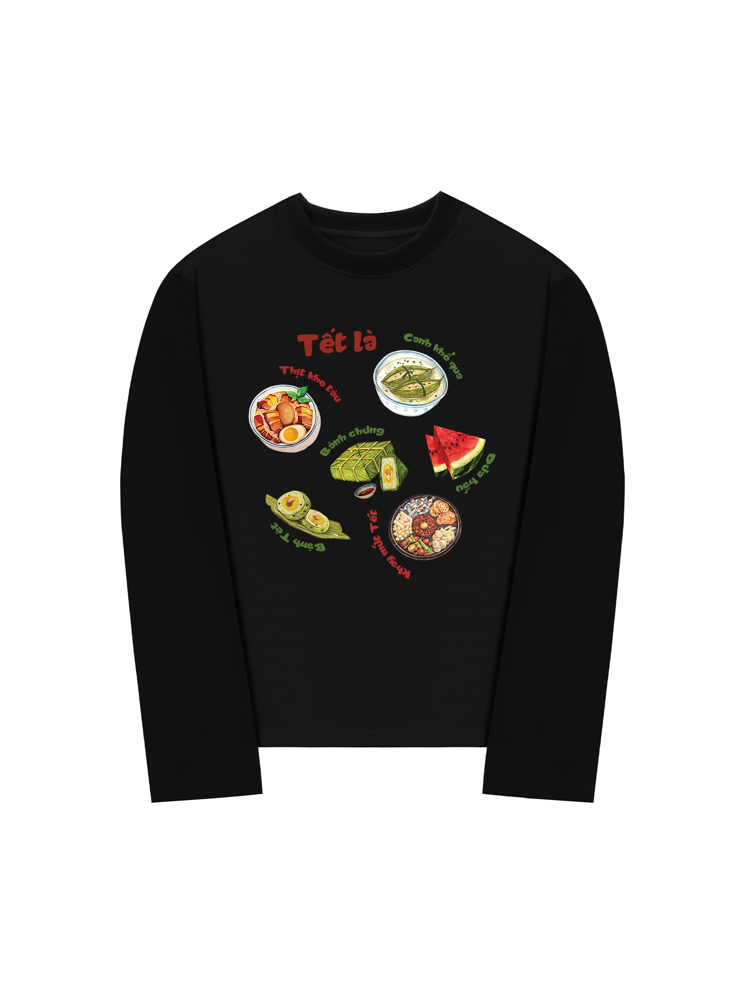 Áo Thun Dài Tay Tết Là 1