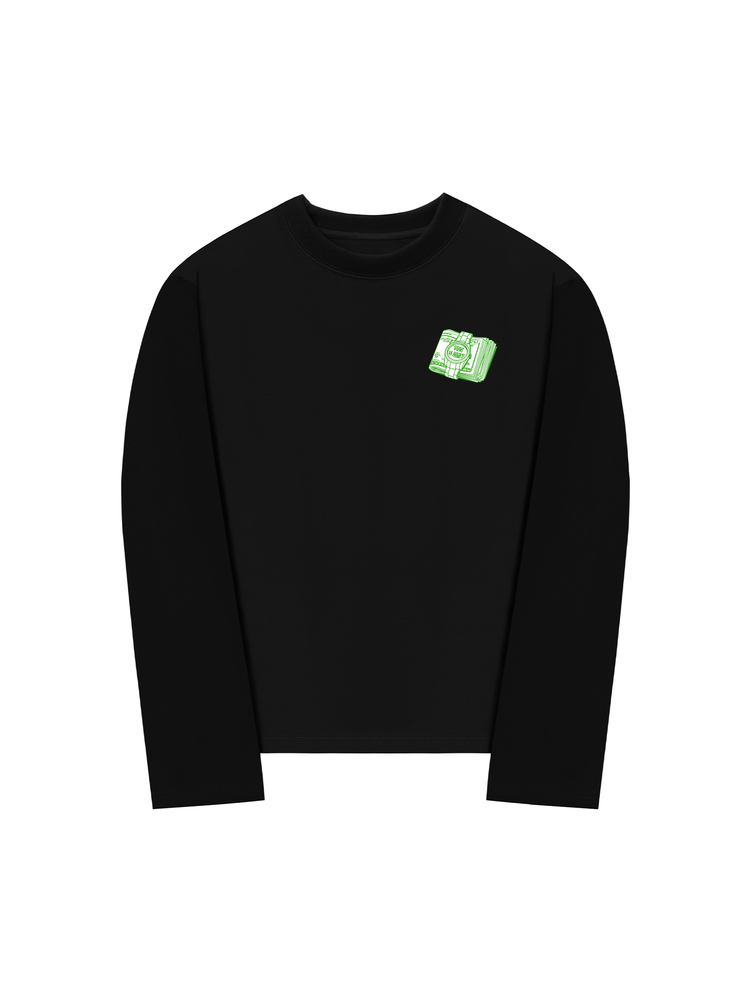 Áo Thun Dài Tay Money Is Time