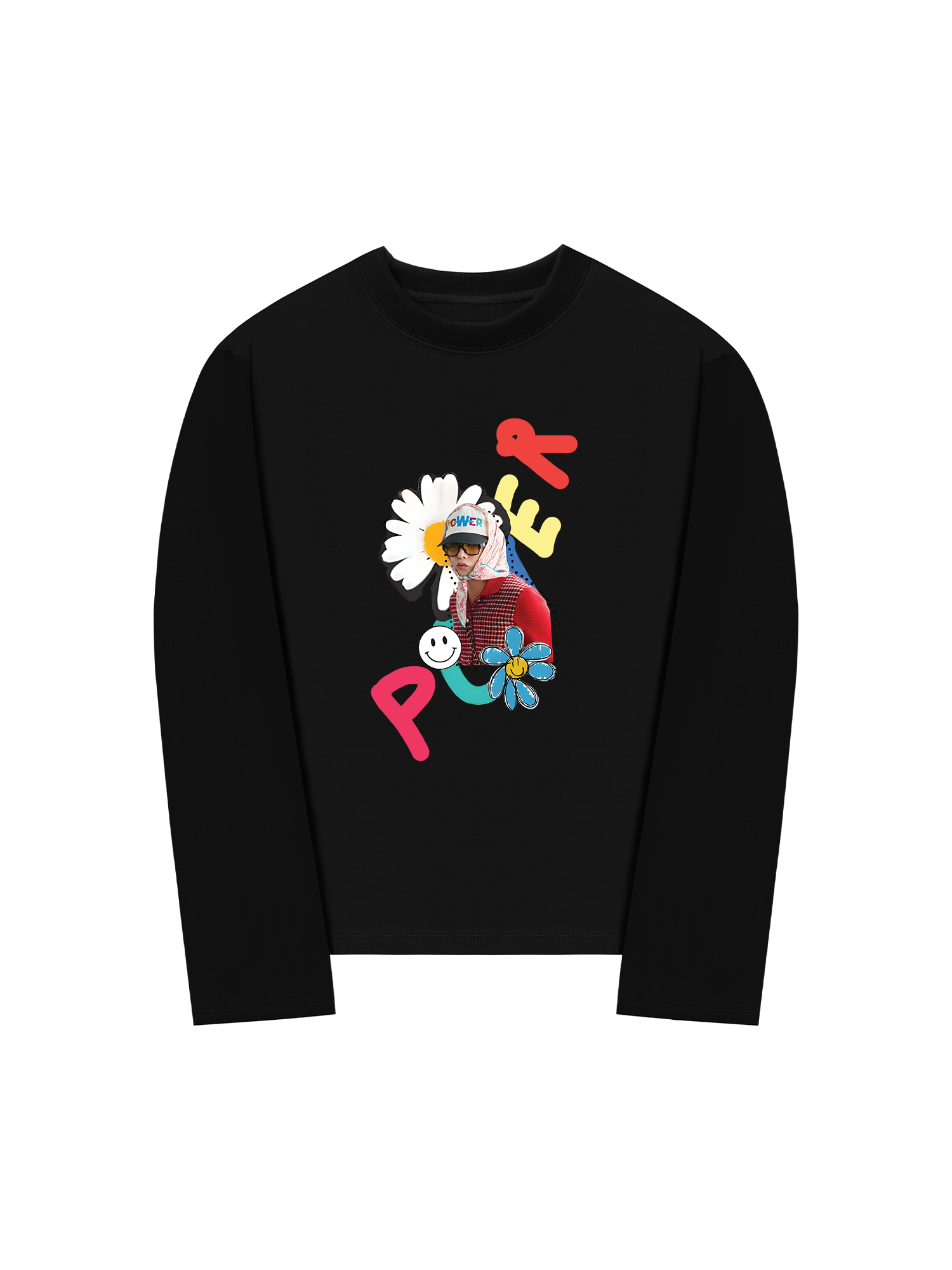 Áo Thun Dài Tay Floral Power Daisy Flower X GD
