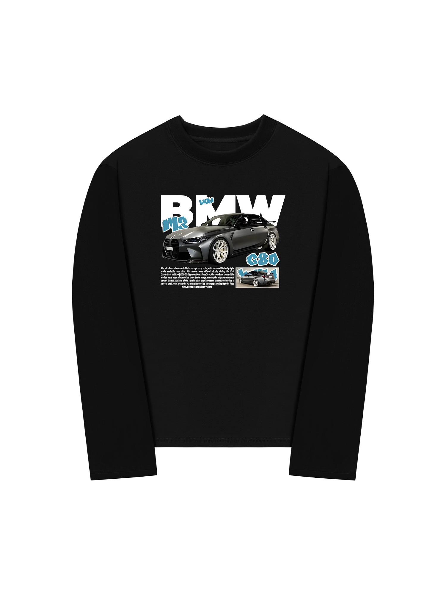 Áo Thun Dài Tay BMW M3 G80 Gravity