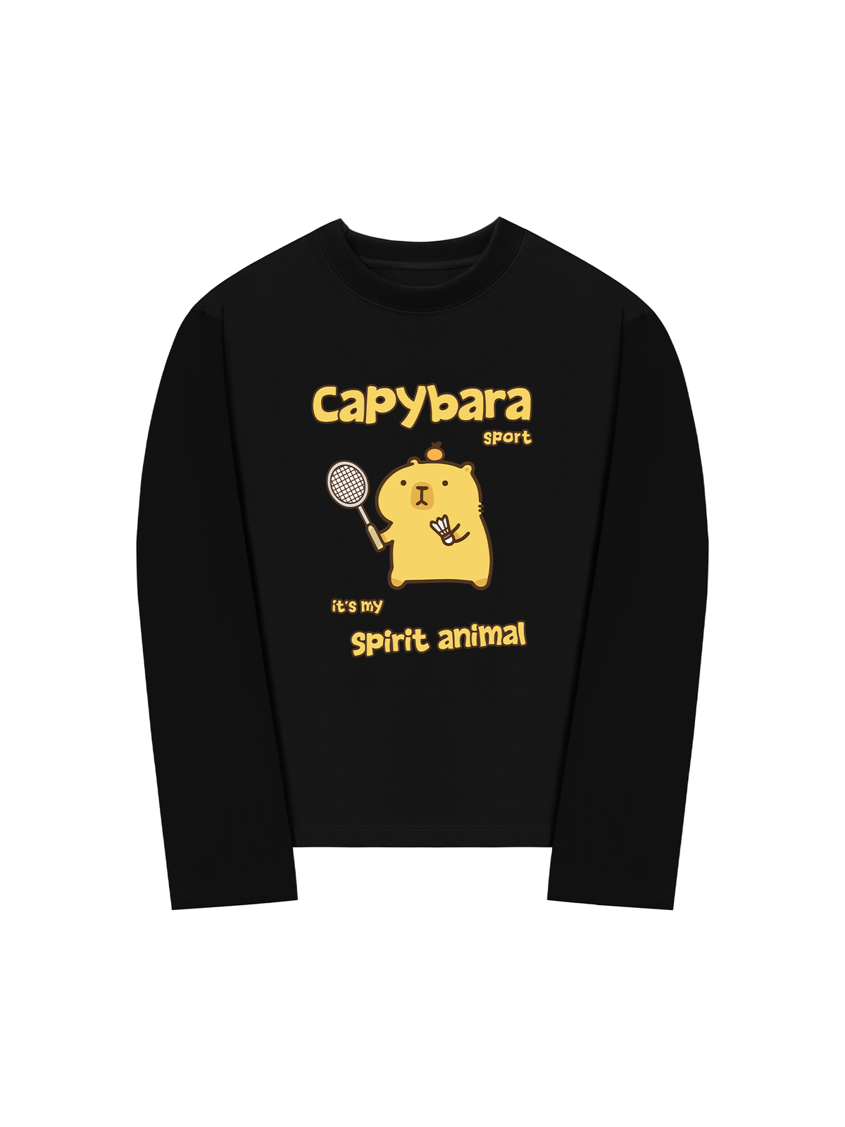 Áo Thun Dài Tay Badminton Capybara Sport