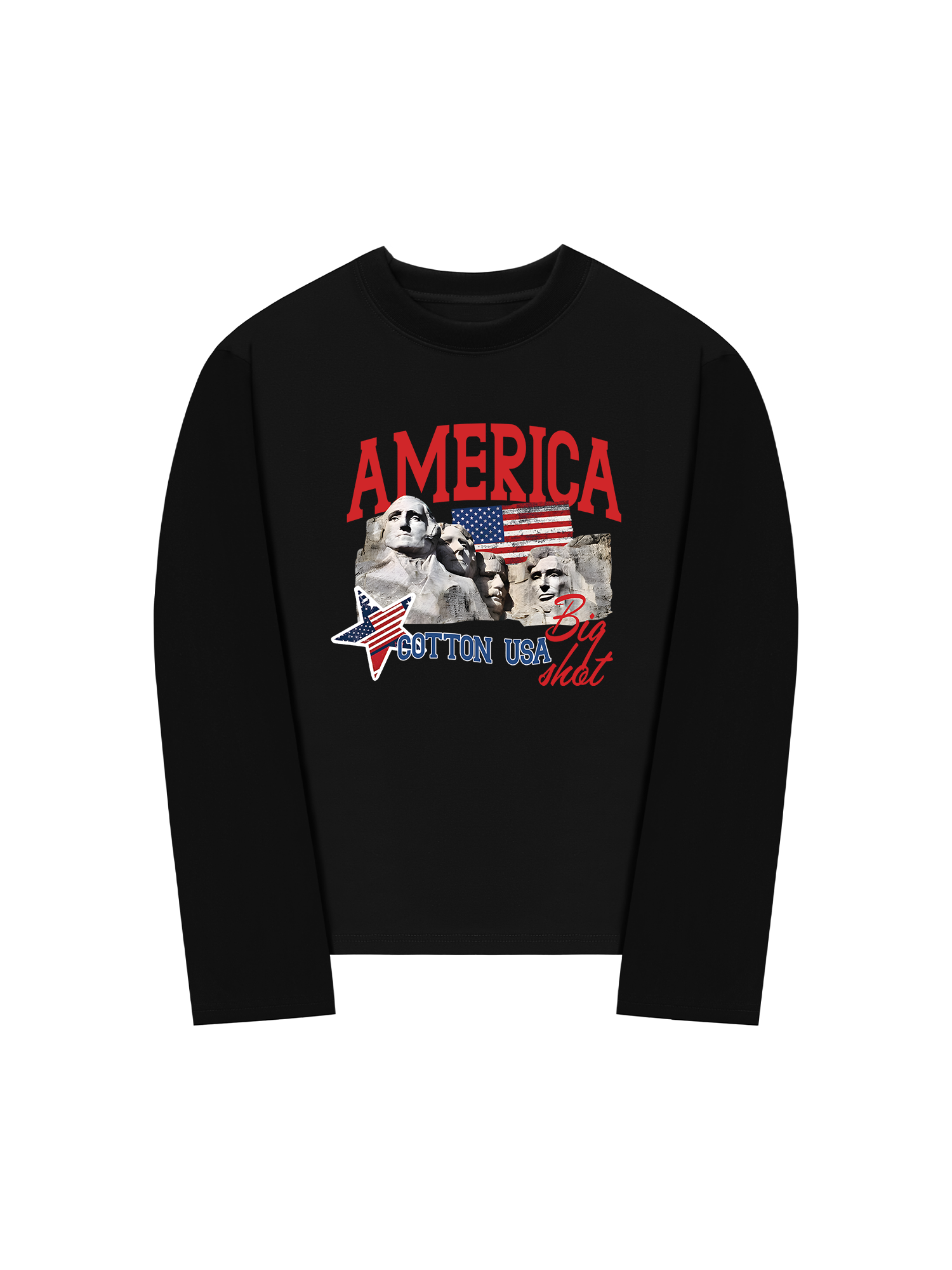 Áo Thun Dài Tay USA Big Shot