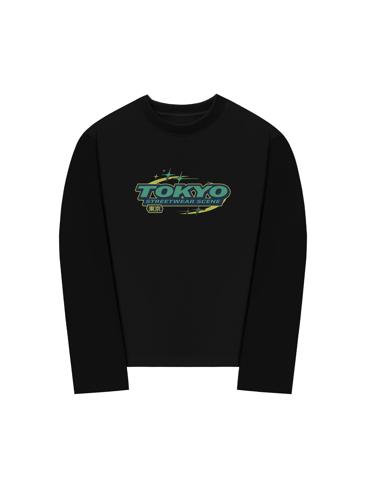 Áo Thun Dài Tay City Tokyo Streetwear Scene