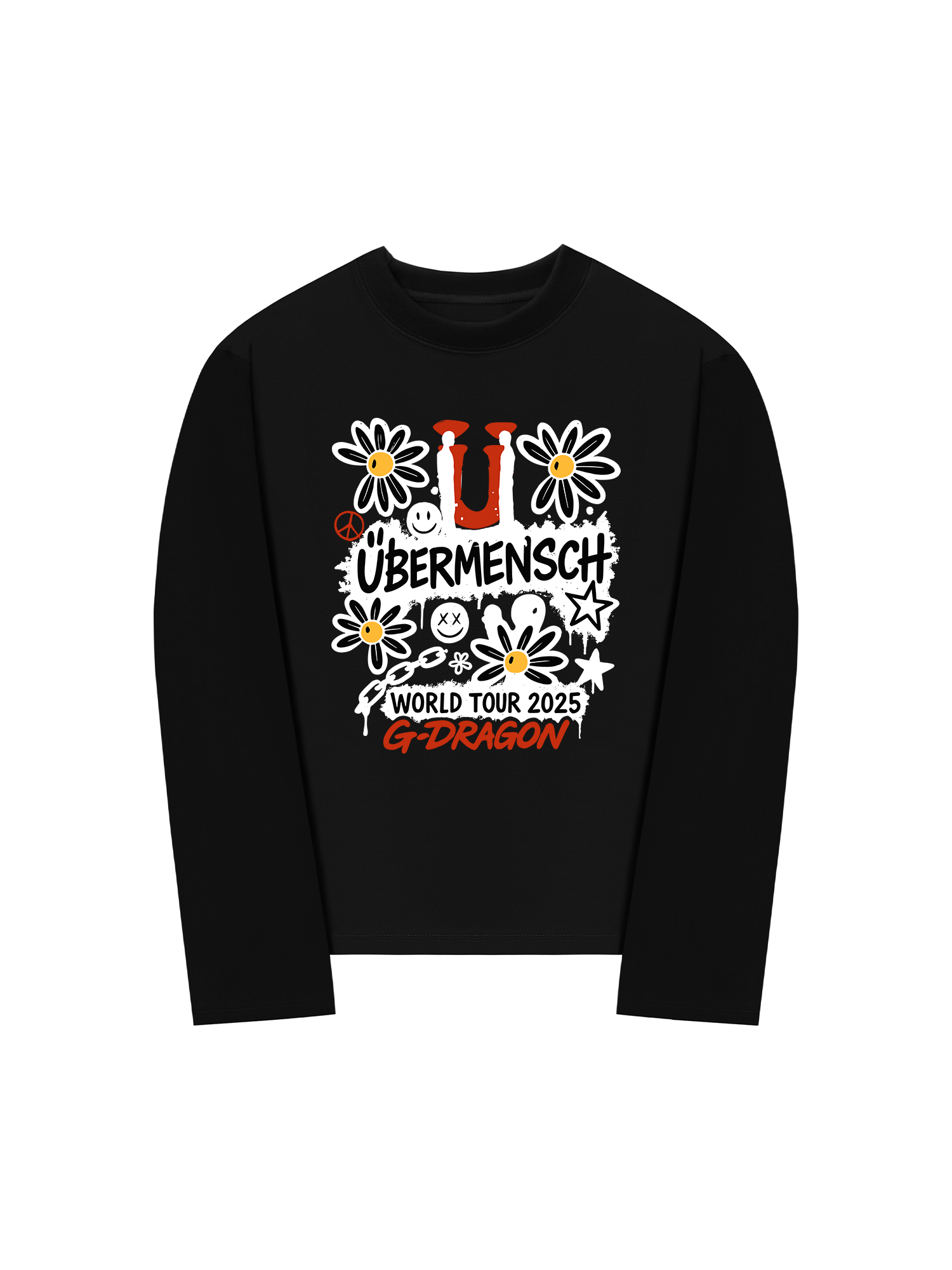 Áo Thun Dài Tay GD World Tour 2025