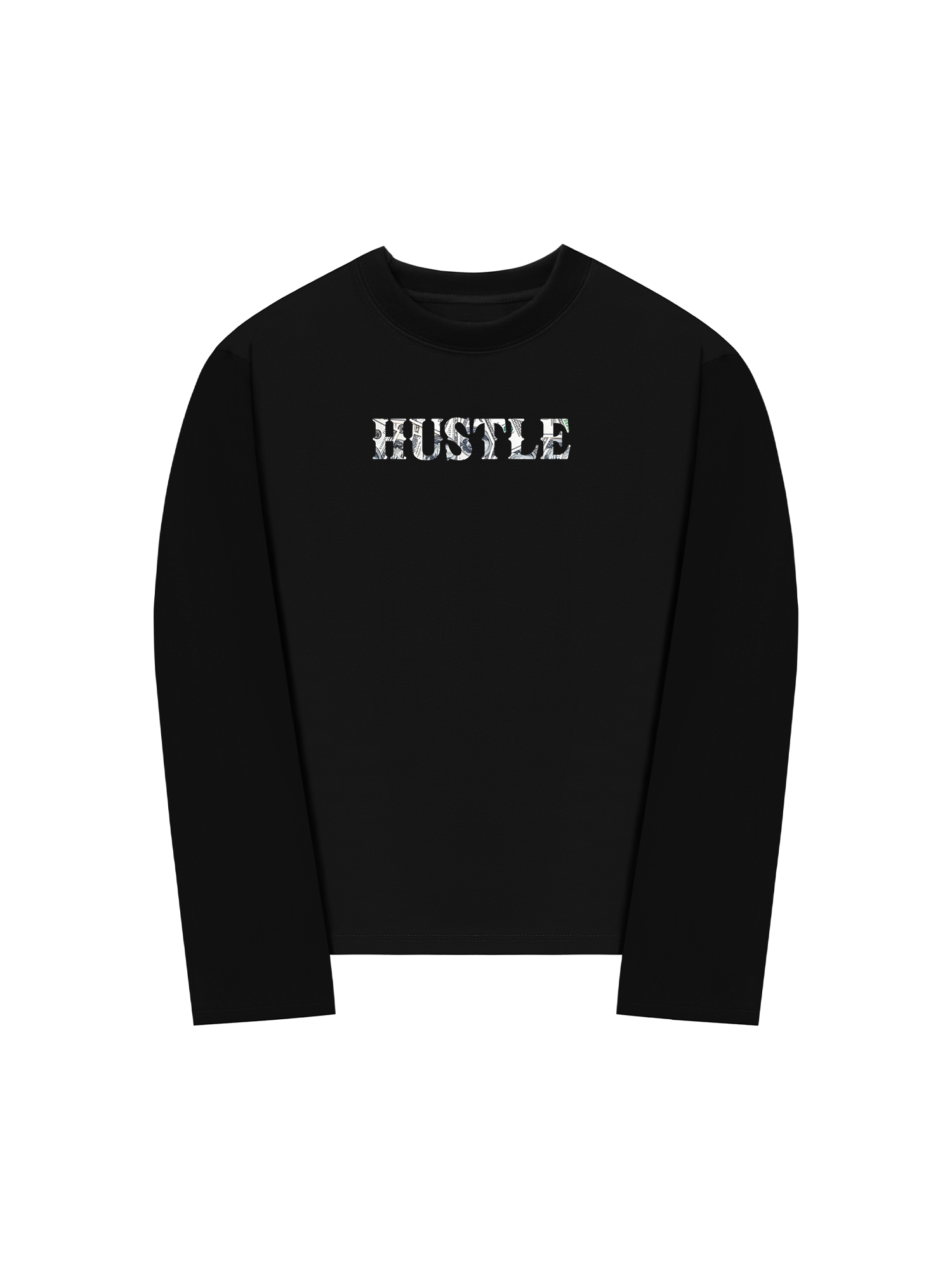 Áo Thun Dài Tay Money Background Hustle