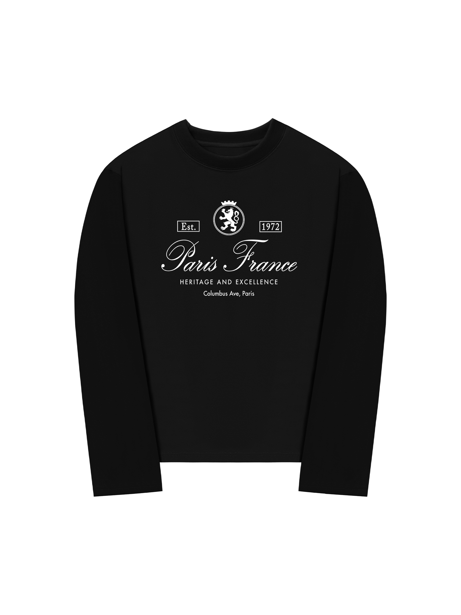 Áo Thun Dài Tay Vintage Paris France