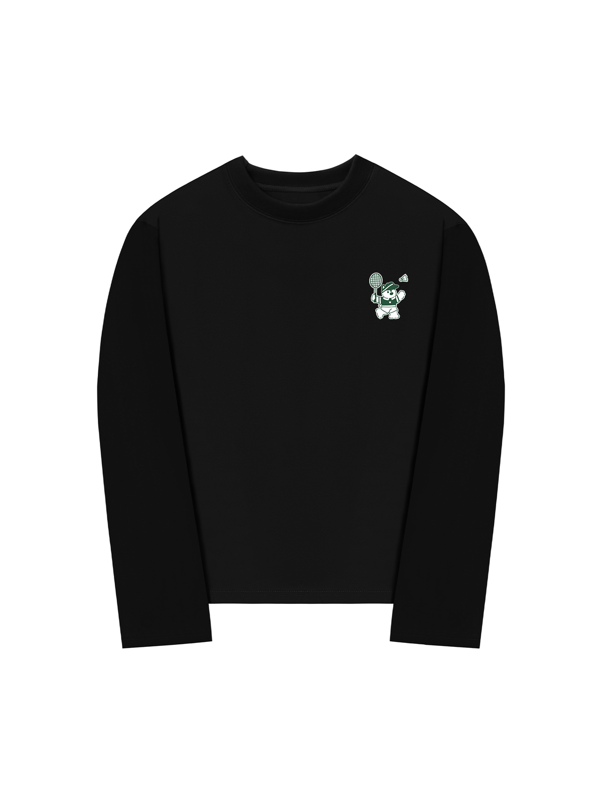 Áo Thun Dài Tay Badminton Club Green