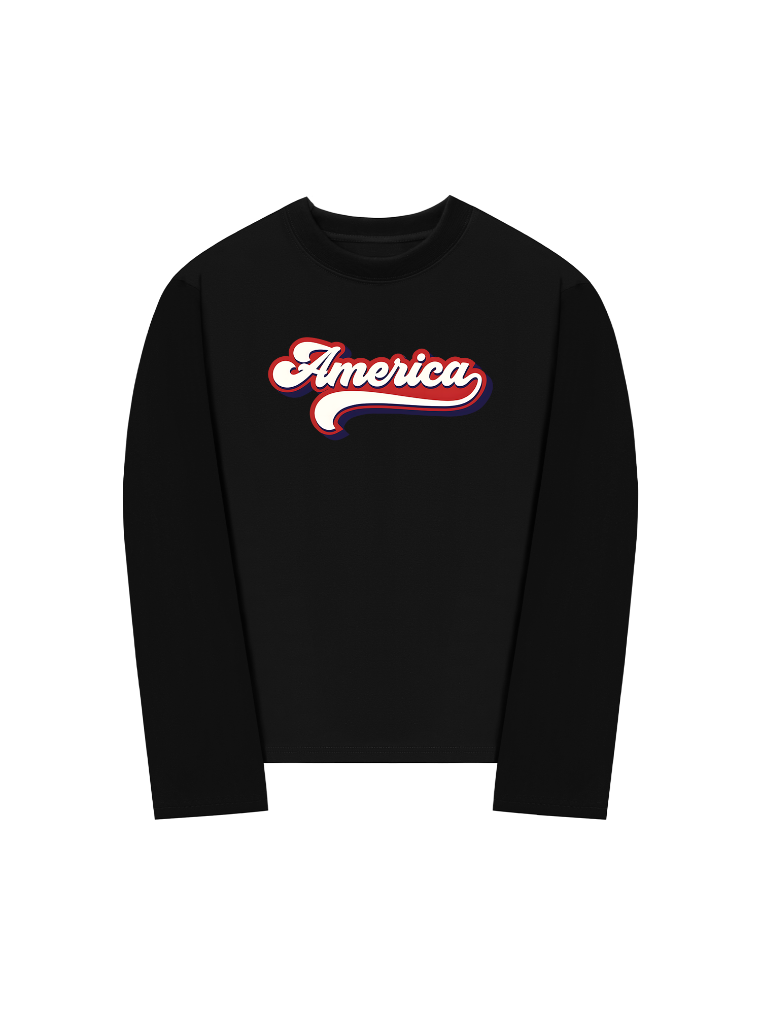 Áo Thun Dài Tay USA Vintage America