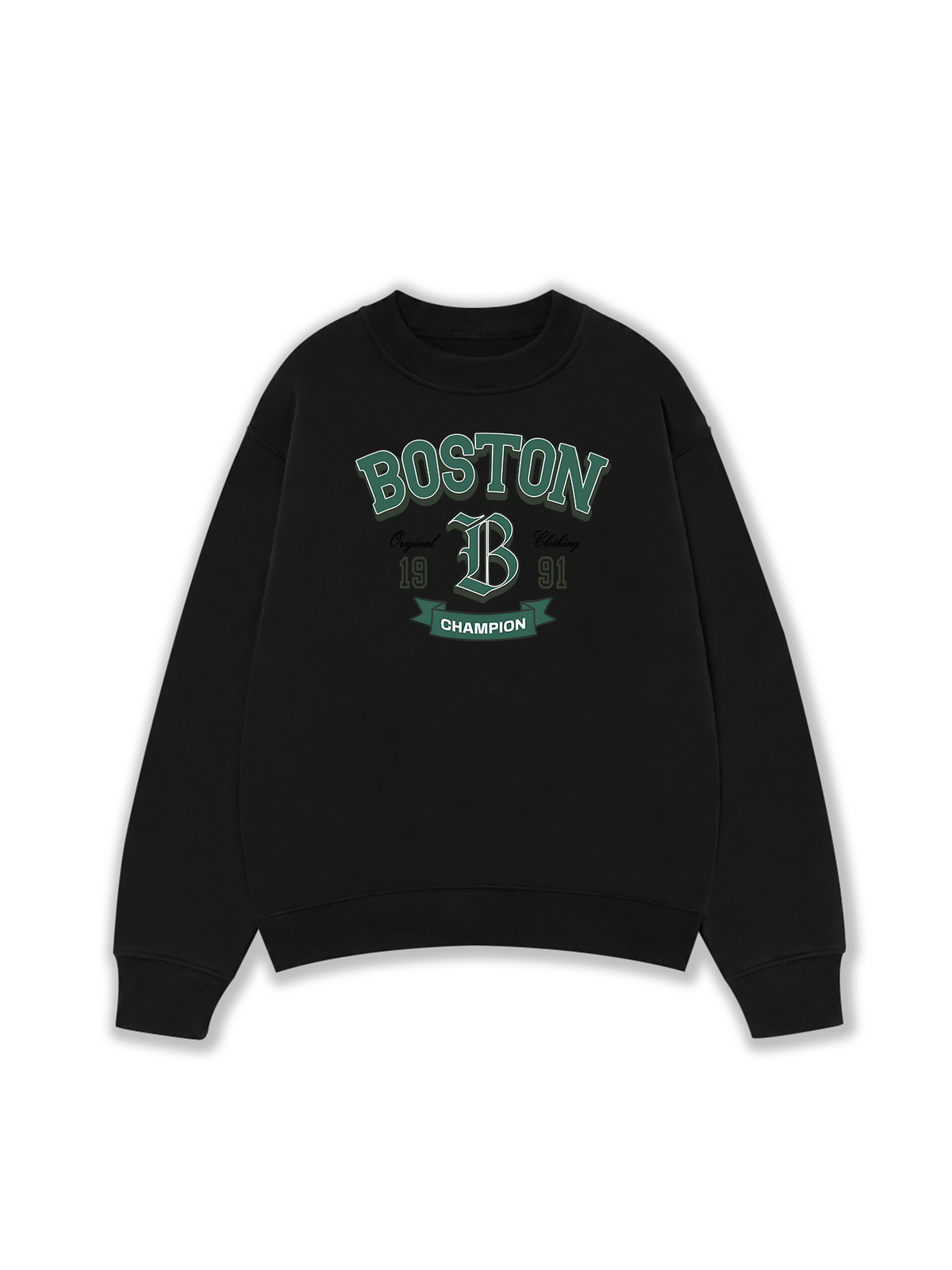 Áo Sweater Nỉ Hai Da City Bonton