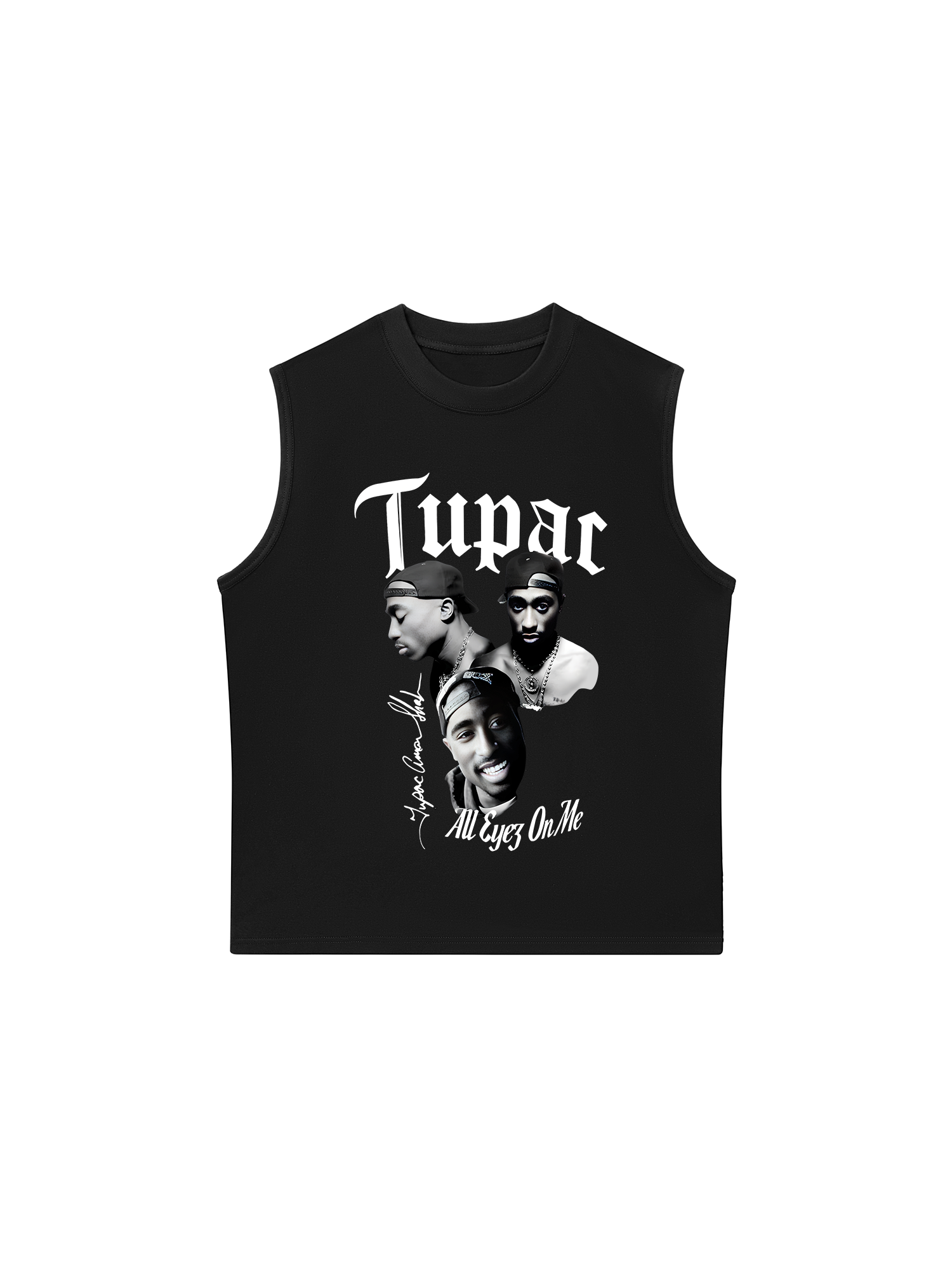 Áo Ba Lỗ Relaxed Fit Tuppac All Eyes OIn Me
