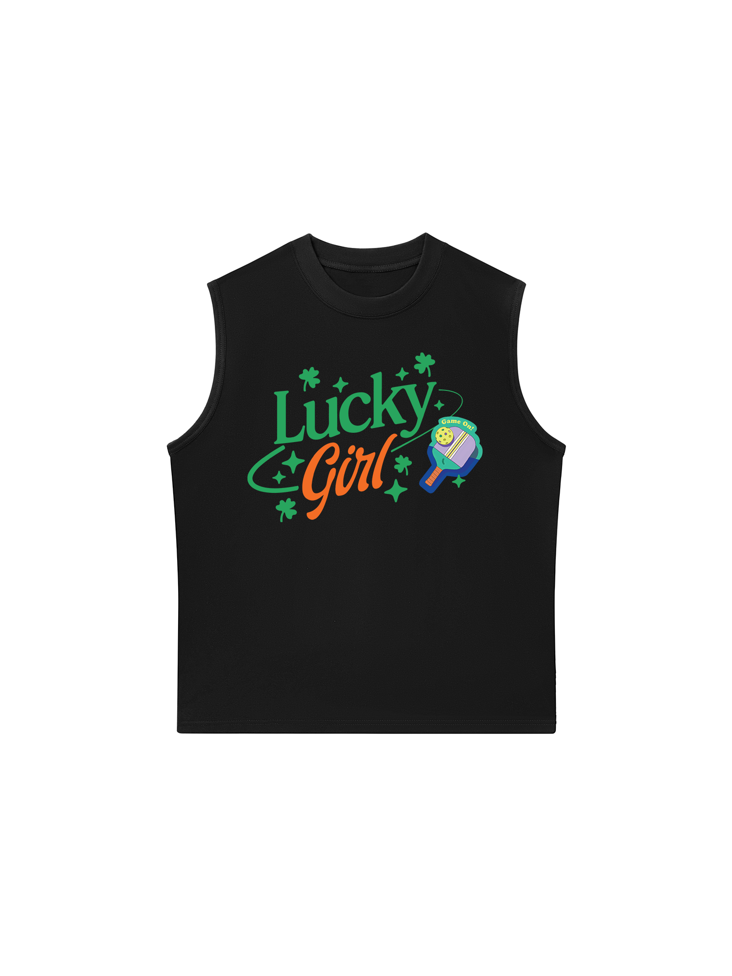 Áo Ba Lỗ Relaxed Fit Pickleball Lucky Girl