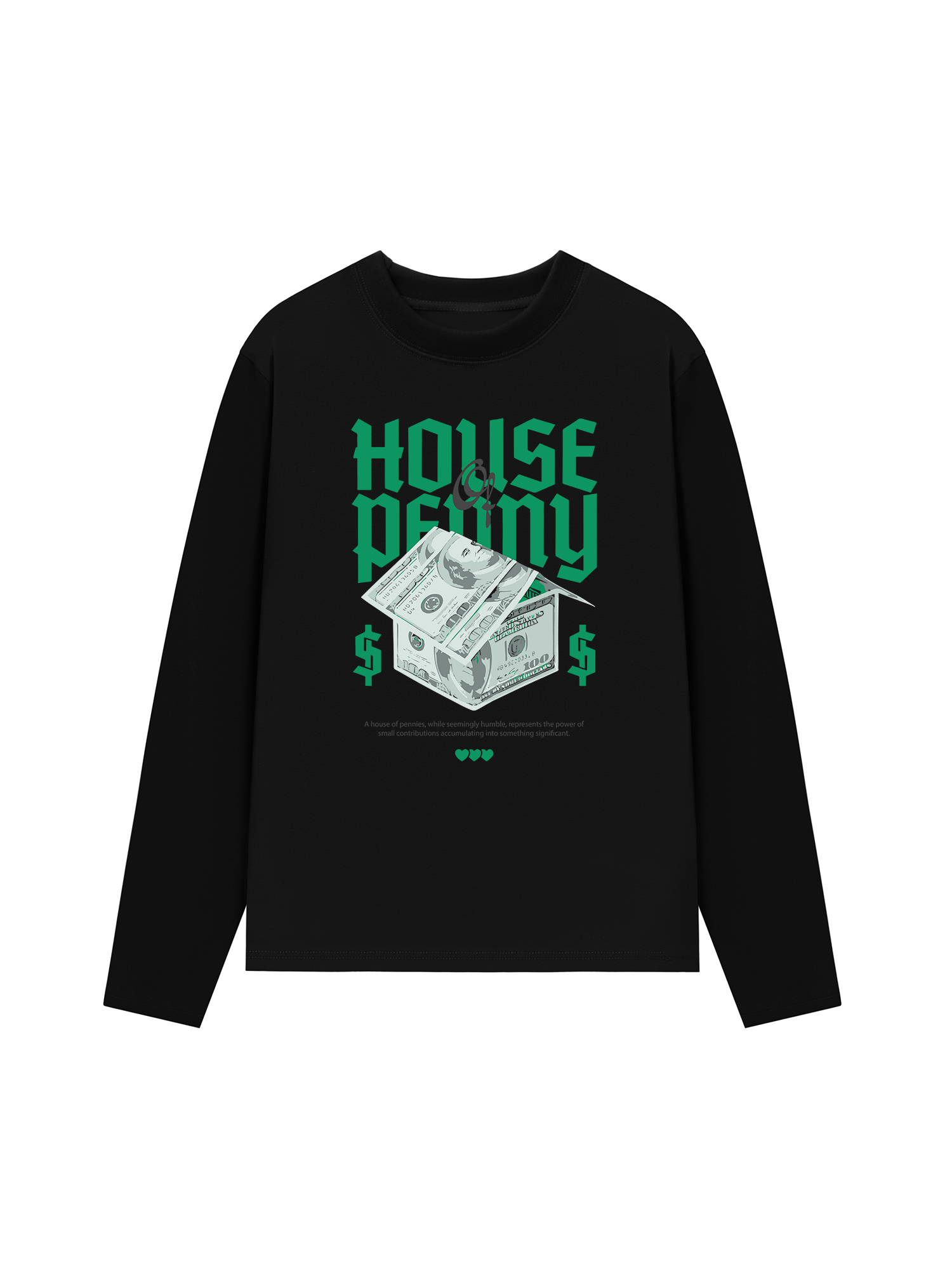 Áo Thun Dài Tay Money House Of Penny