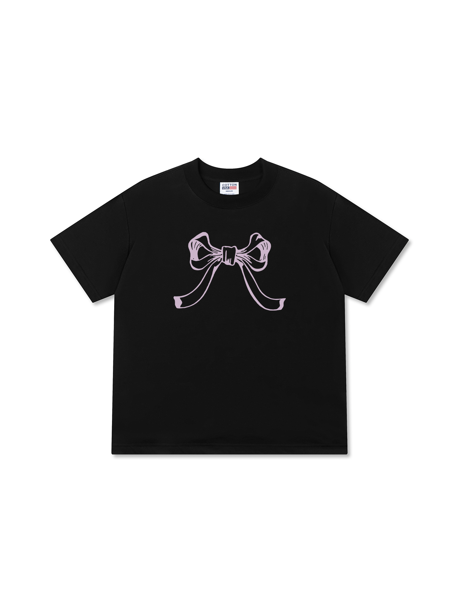 Áo Thun Relaxed Fit Purple Ribbon