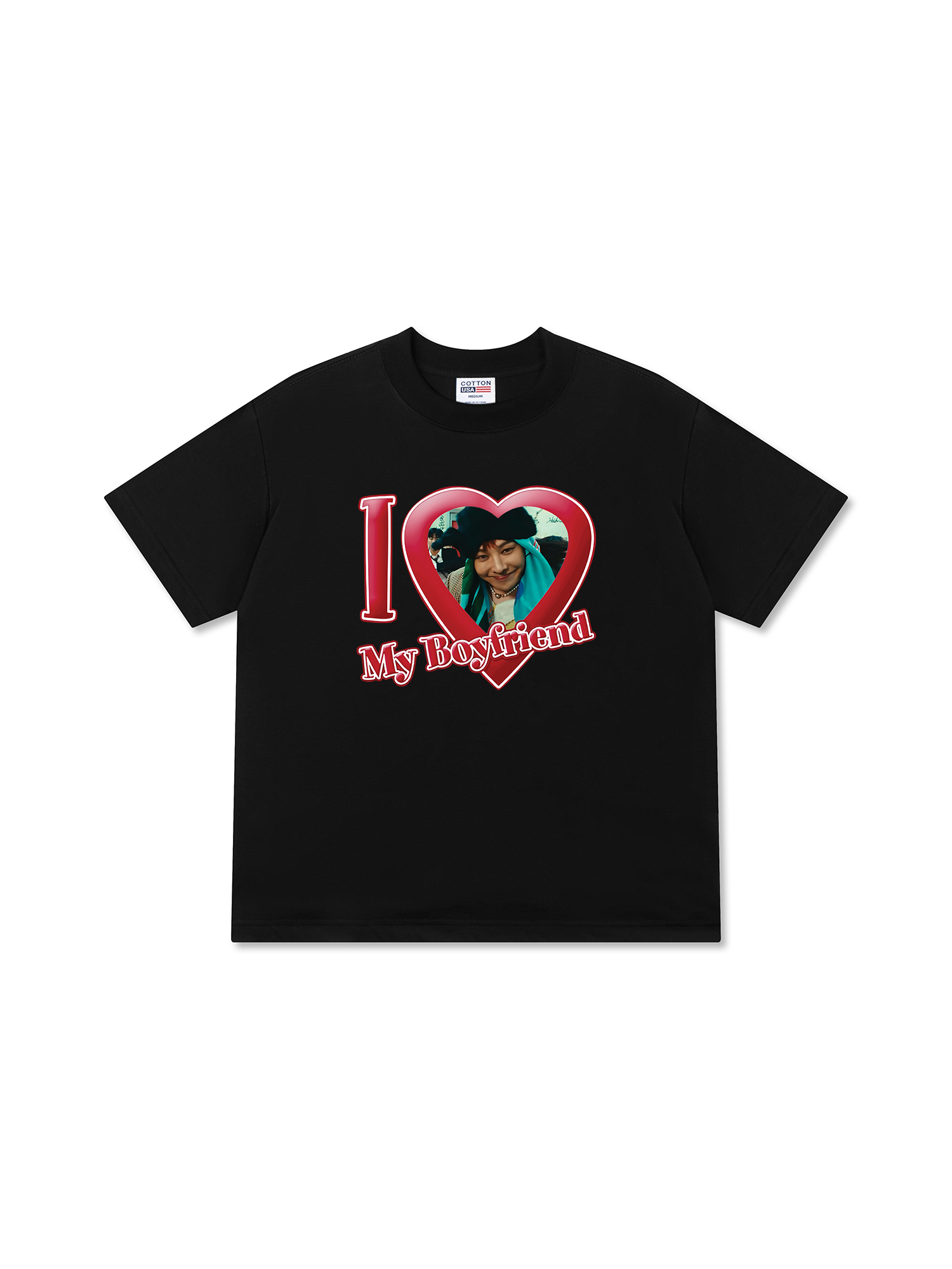 Áo Thun Relaxed Fit Idols G-Dragon I Love My Boyfriend