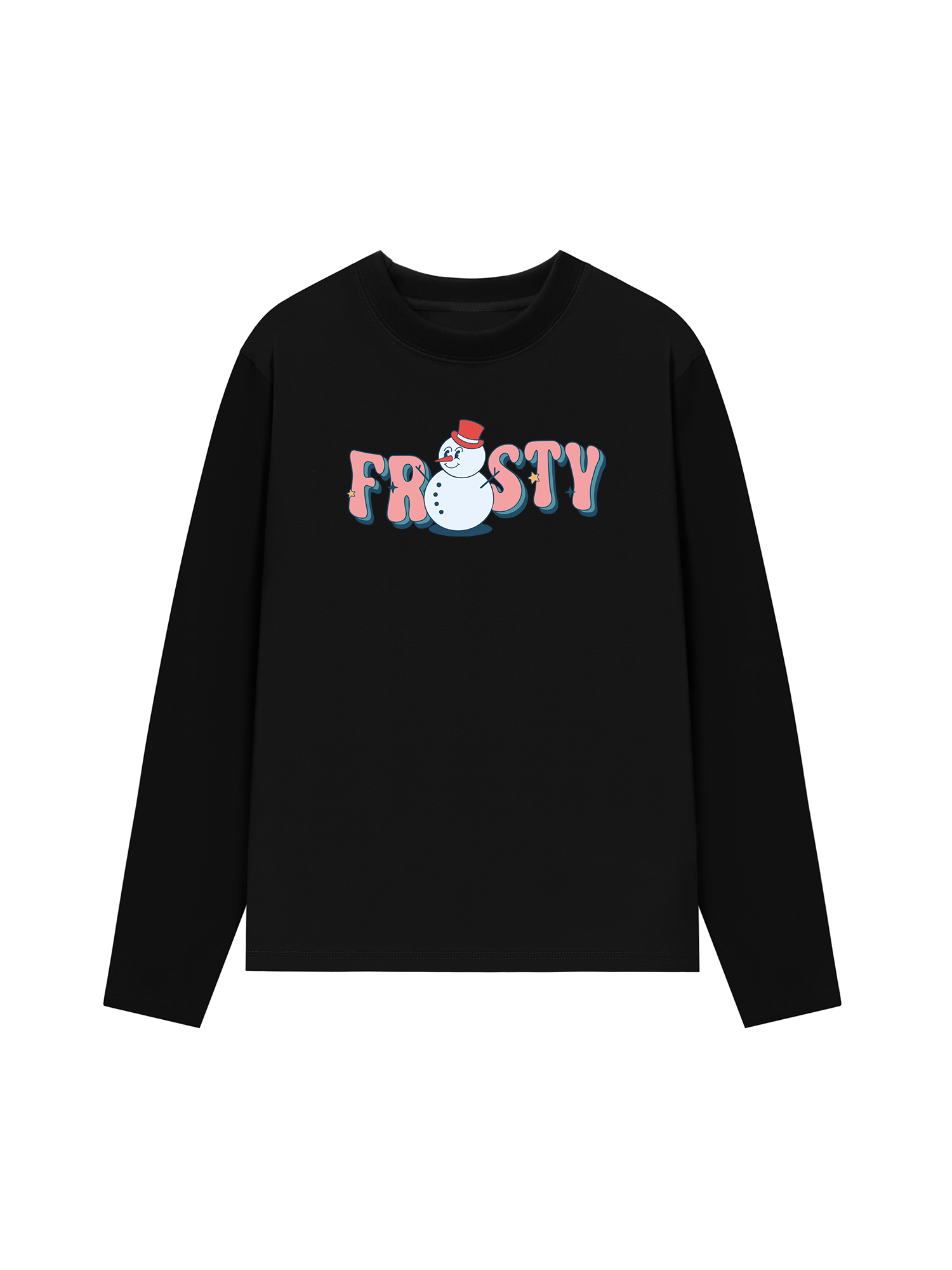 Áo Thun Dài Tay Frosty Snowman