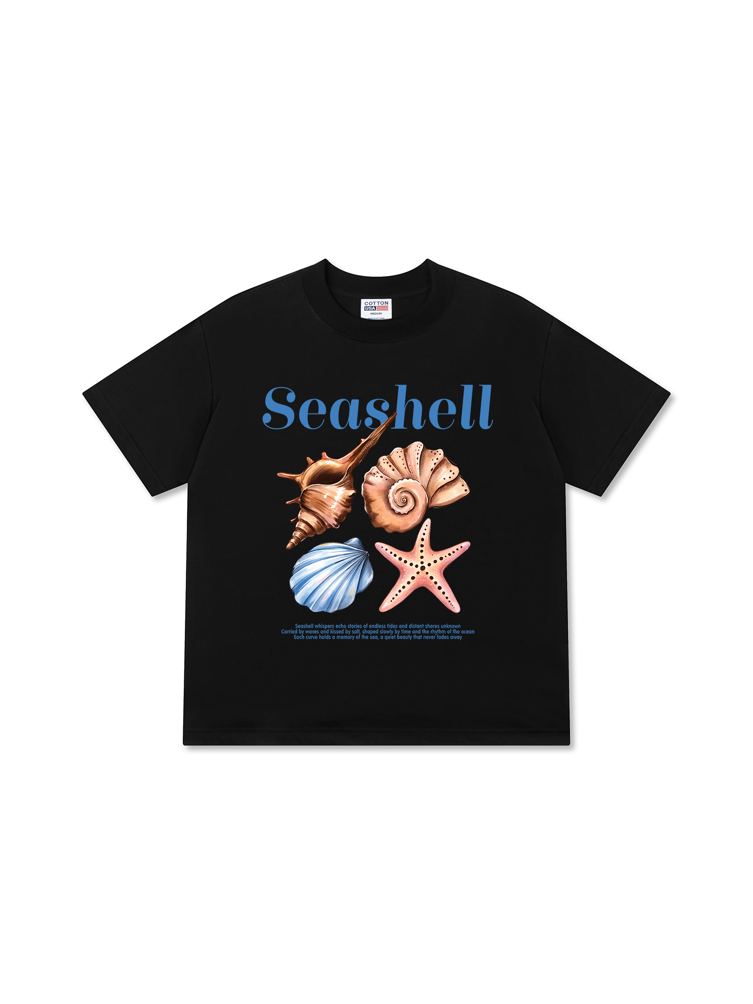 Áo Thun Relaxed Fit Seashell