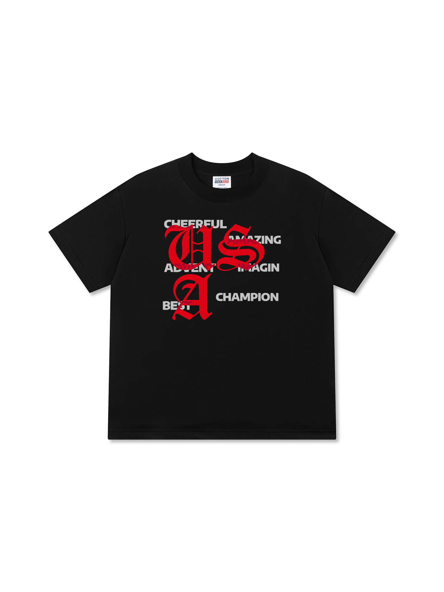 Áo Thun Relaxed Fit USA Classic Positive