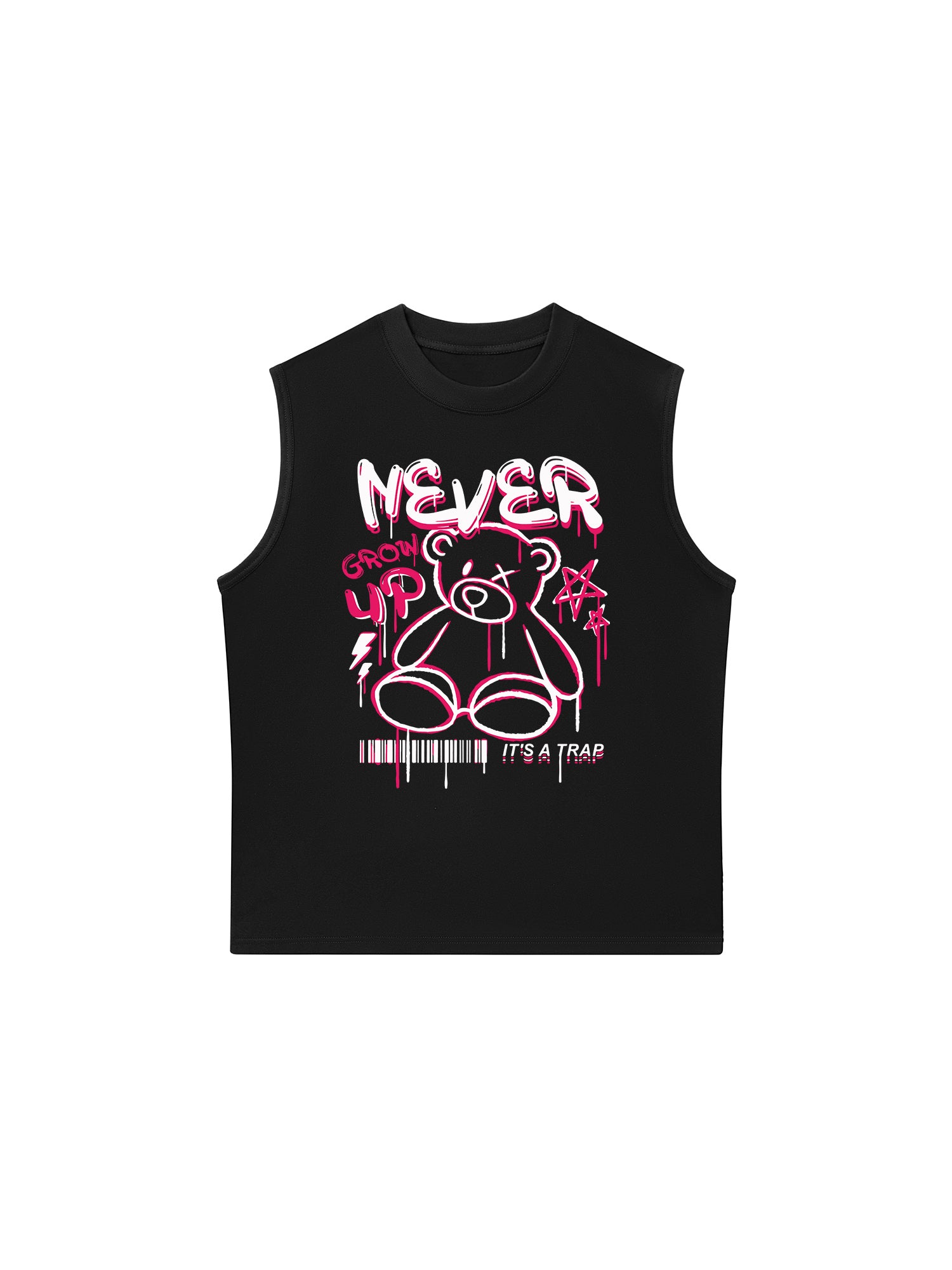 Áo Ba Lỗ Relaxed Fit Never Grow Up