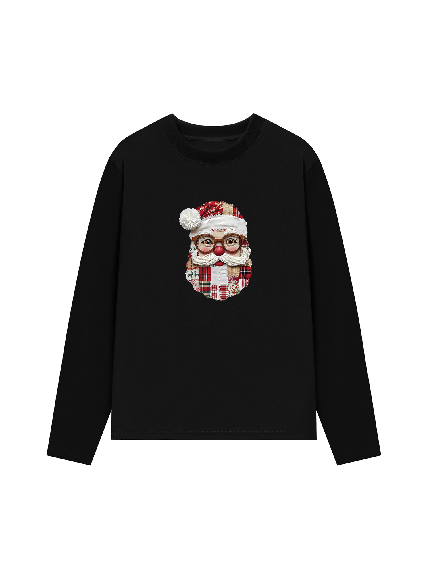 Áo Thun Dài Tay Santa Retro Vibes