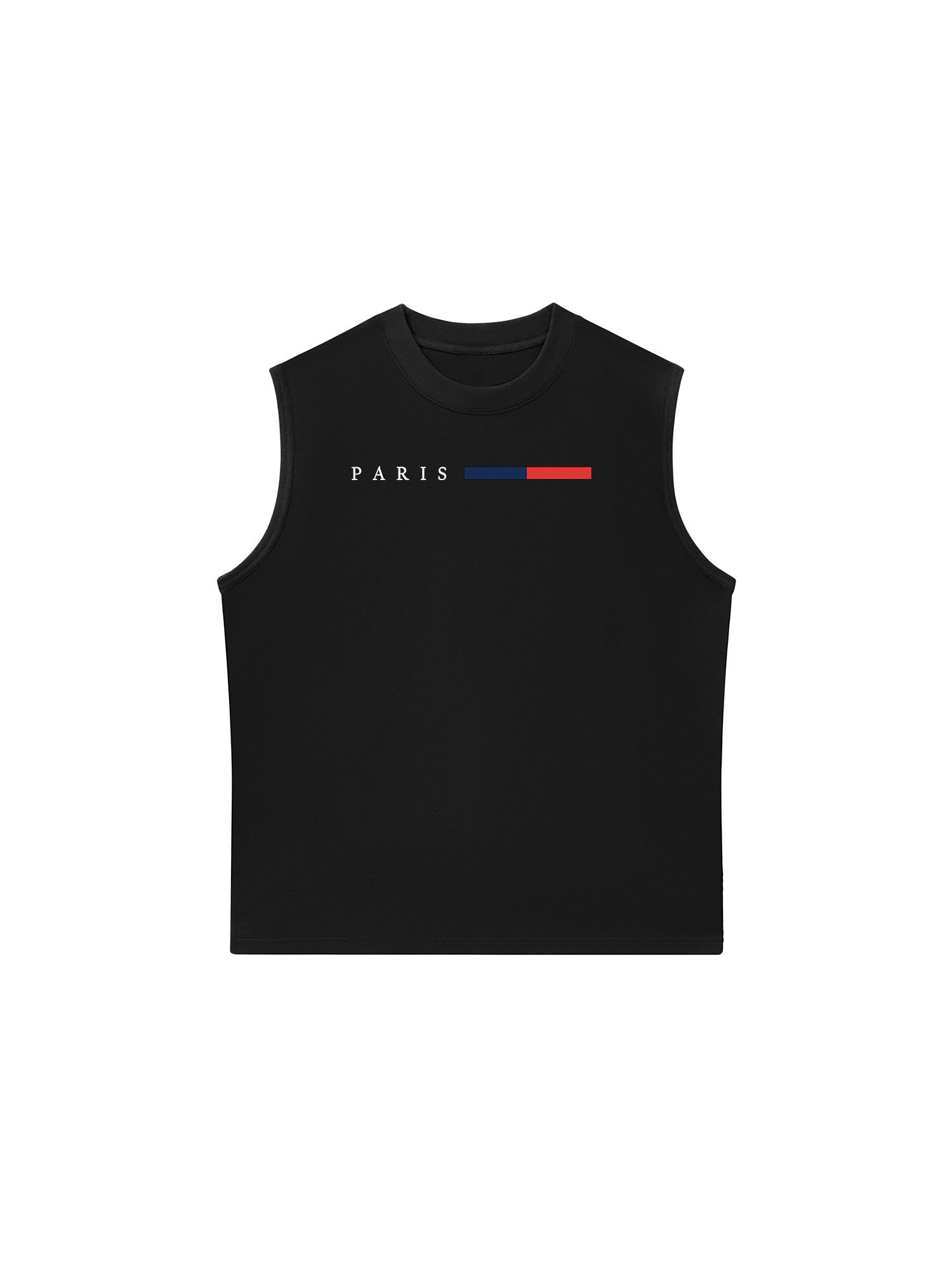 Áo Ba Lỗ Relaxed Fit City Paris Basic Logo