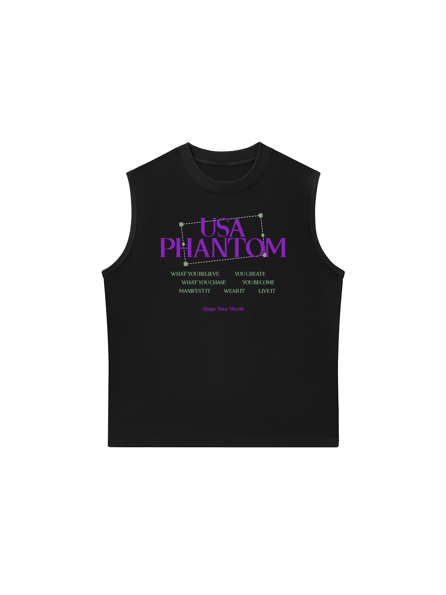 Áo Ba Lỗ Relaxed Fit USA Phantom Chase