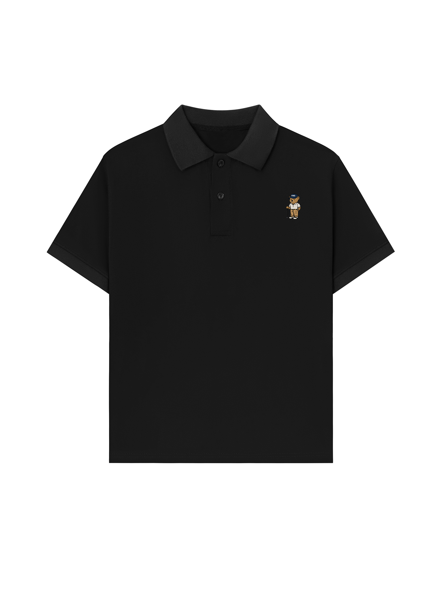 Áo Polo Relaxed Fit Bear Cross Stitch