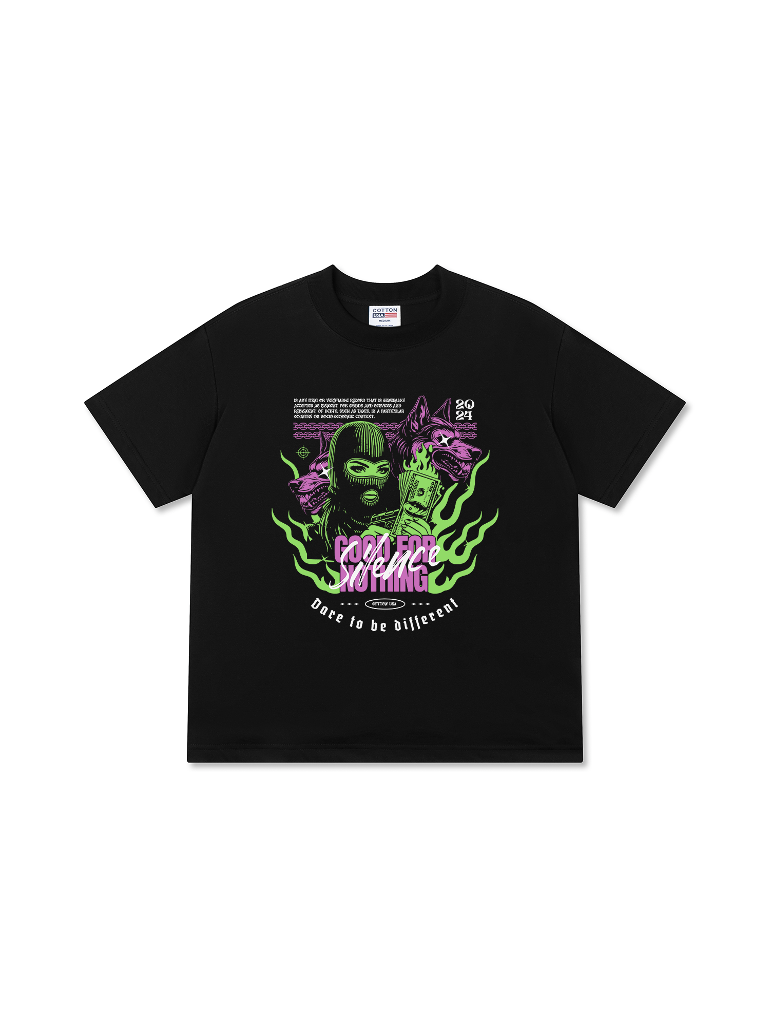 Áo Thun Relaxed Fit Money Dare To Be Different